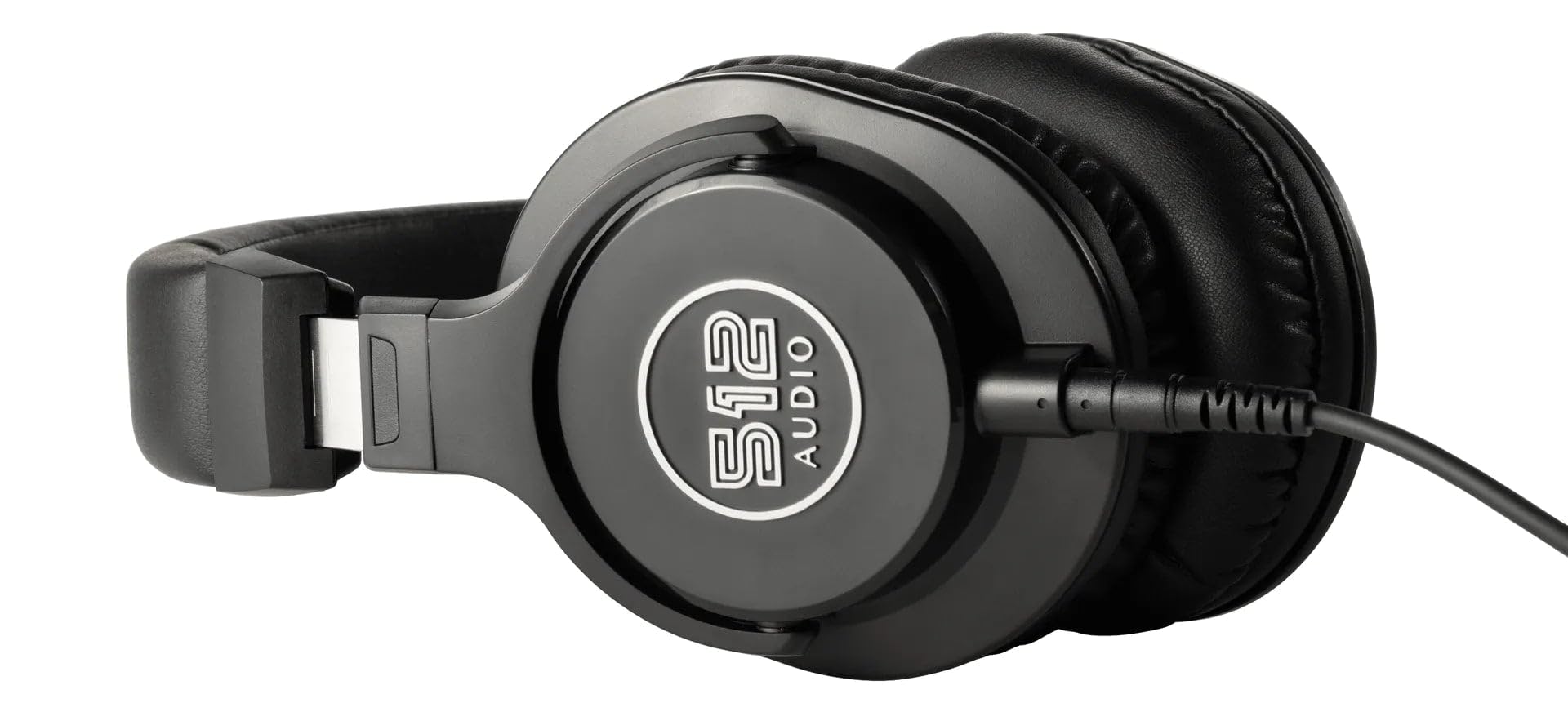 512 Audio Academy Over-Ear, Closed-Back Studio Monitor Headphones for Recording, Podcasting or Broadcasting
