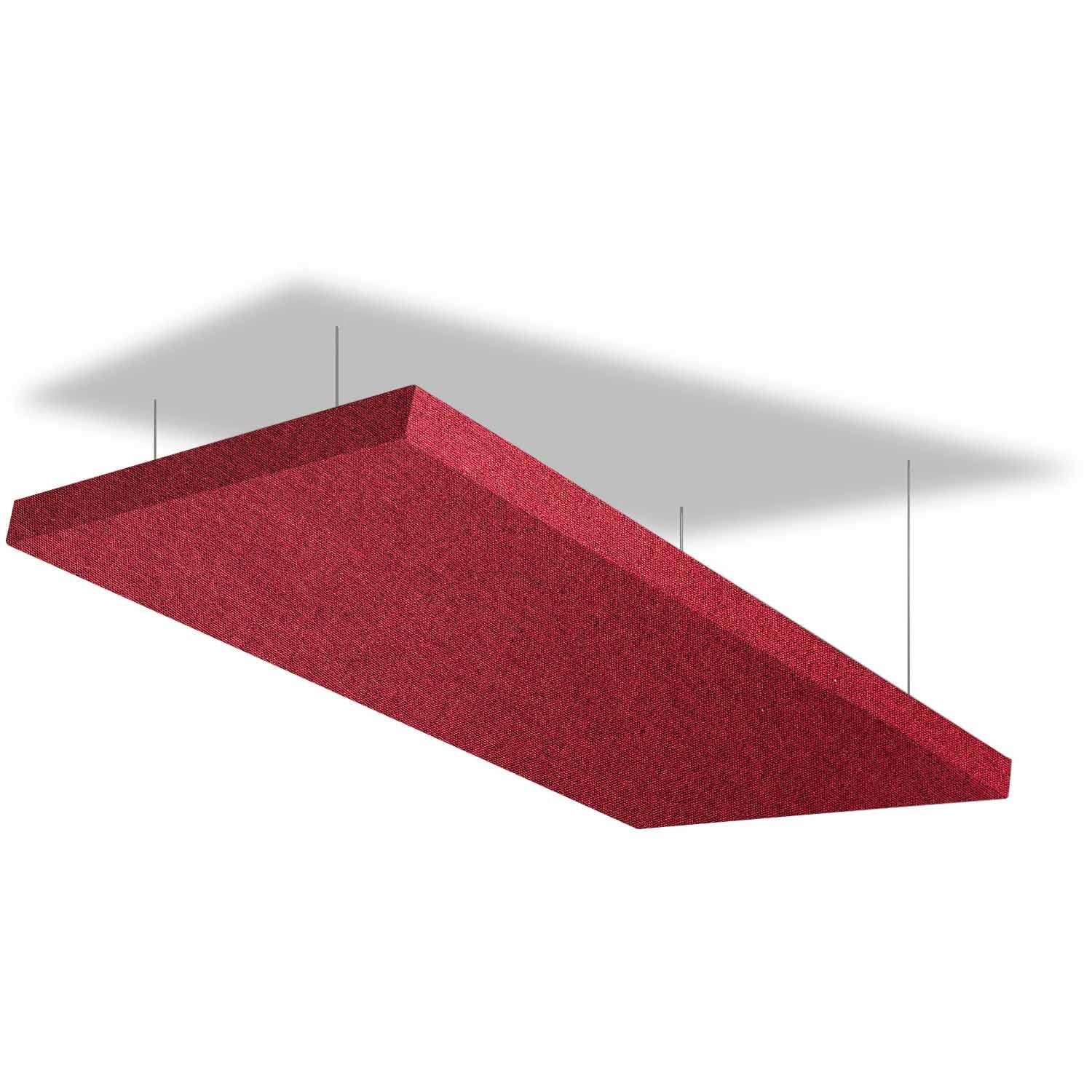 Timber Acoustics Ceiling Absorption Panels | Rockwool | Pine-Wood | Acoustics & Soundproofing [Set Of 2] Nrc > 0.9 (2.5X5X3, C