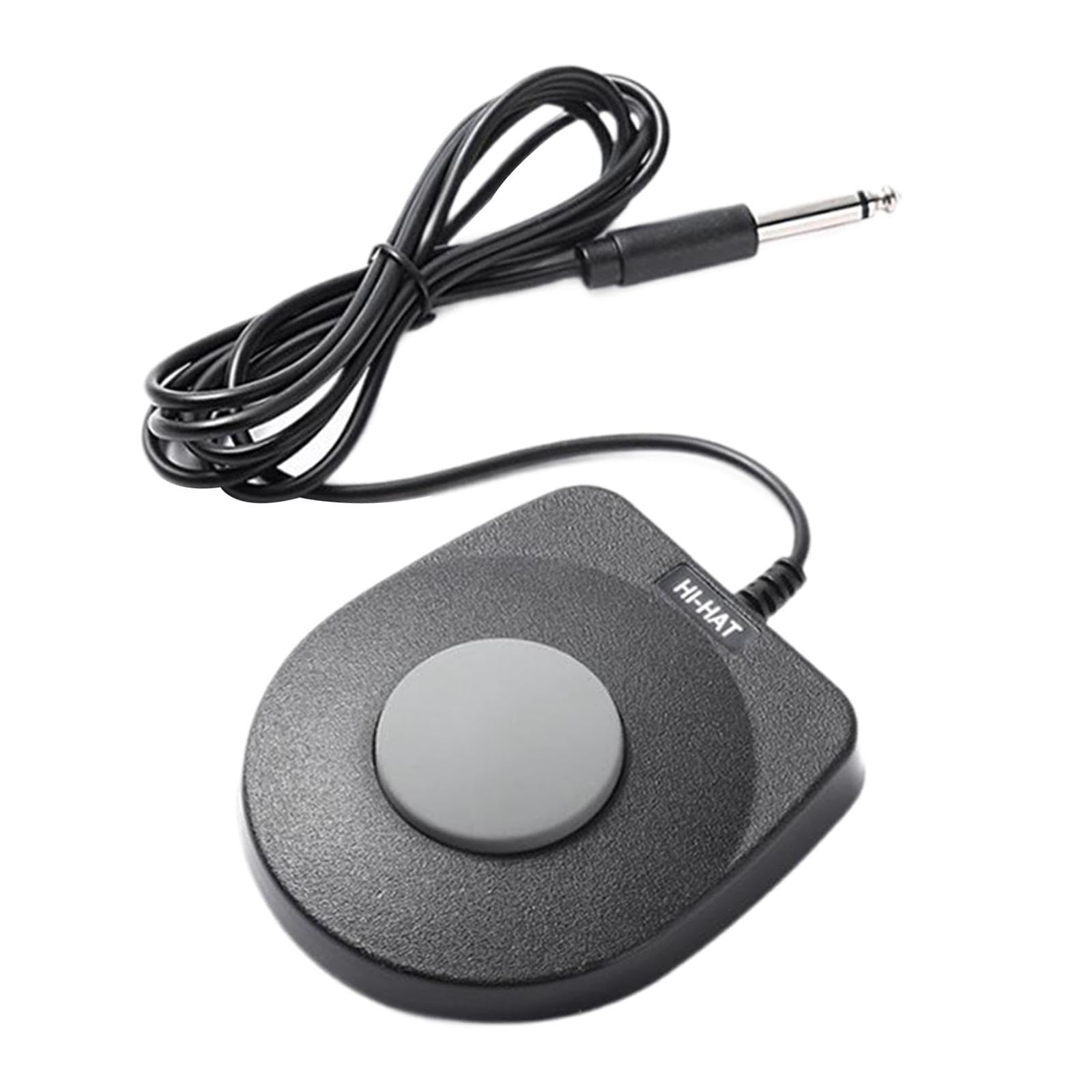 Zoomella Sustain Pedal Portable Piano Sustain Pedal For Keyboards Drum Digital Pianos 6.5 Interface Single| Musical Instruments 