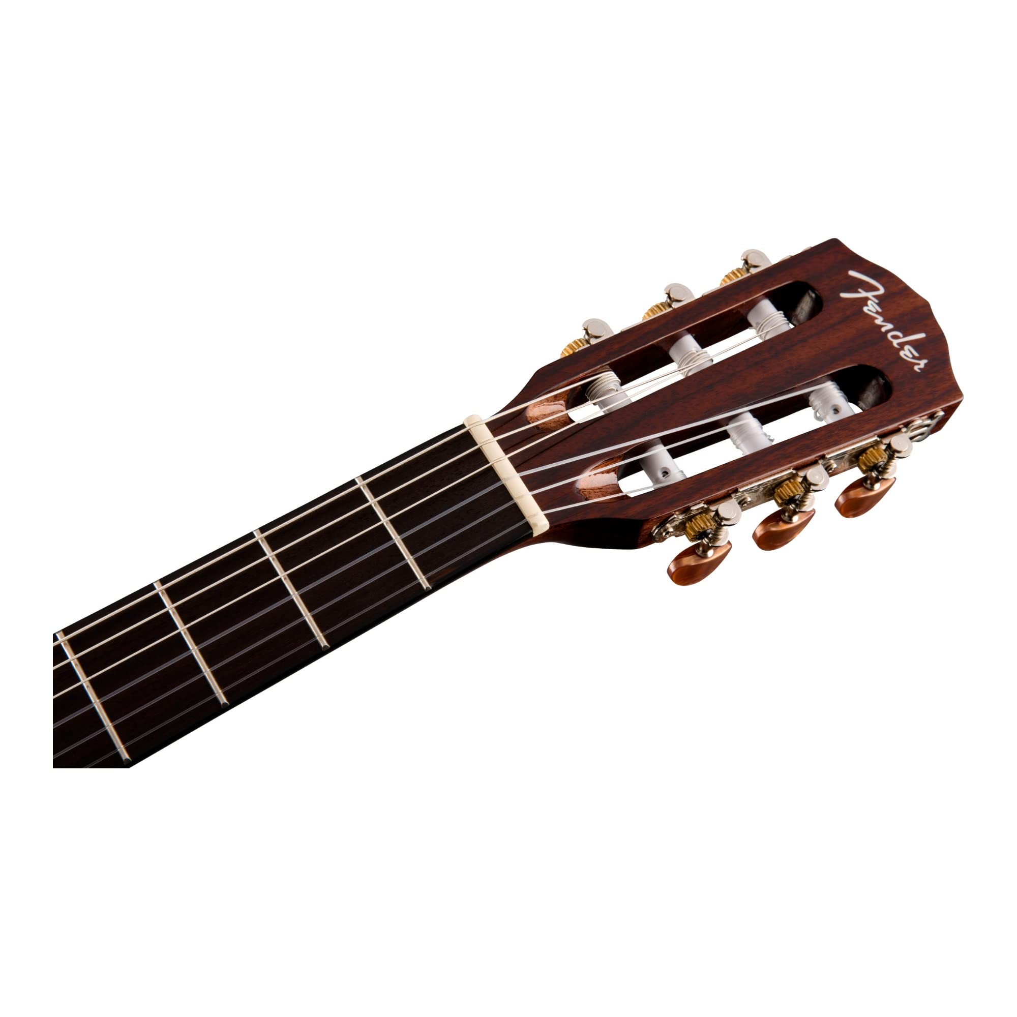 Fender CN-140SCE Thinline Concert Nylon String Acoustic Guitar, with 2-Year Warranty, Natural, with Case