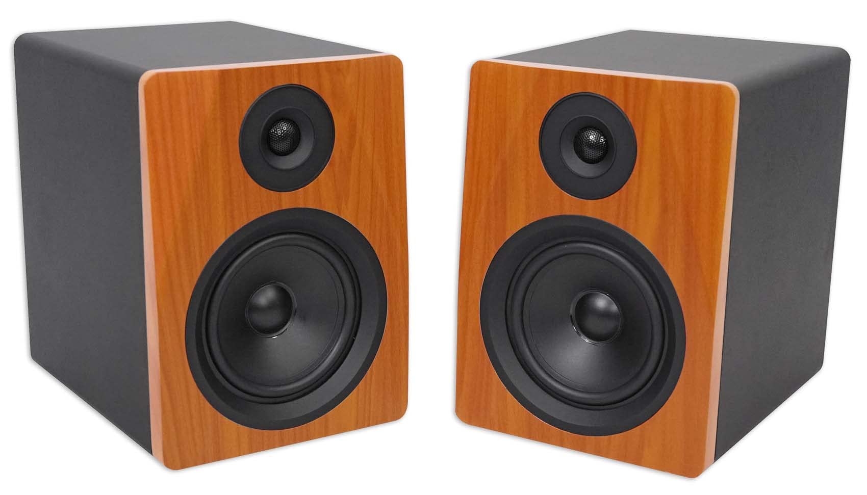 Rockville APM6C 6.5 2-Way 350W Active/Powered USB Studio Monitor Speakers Pair