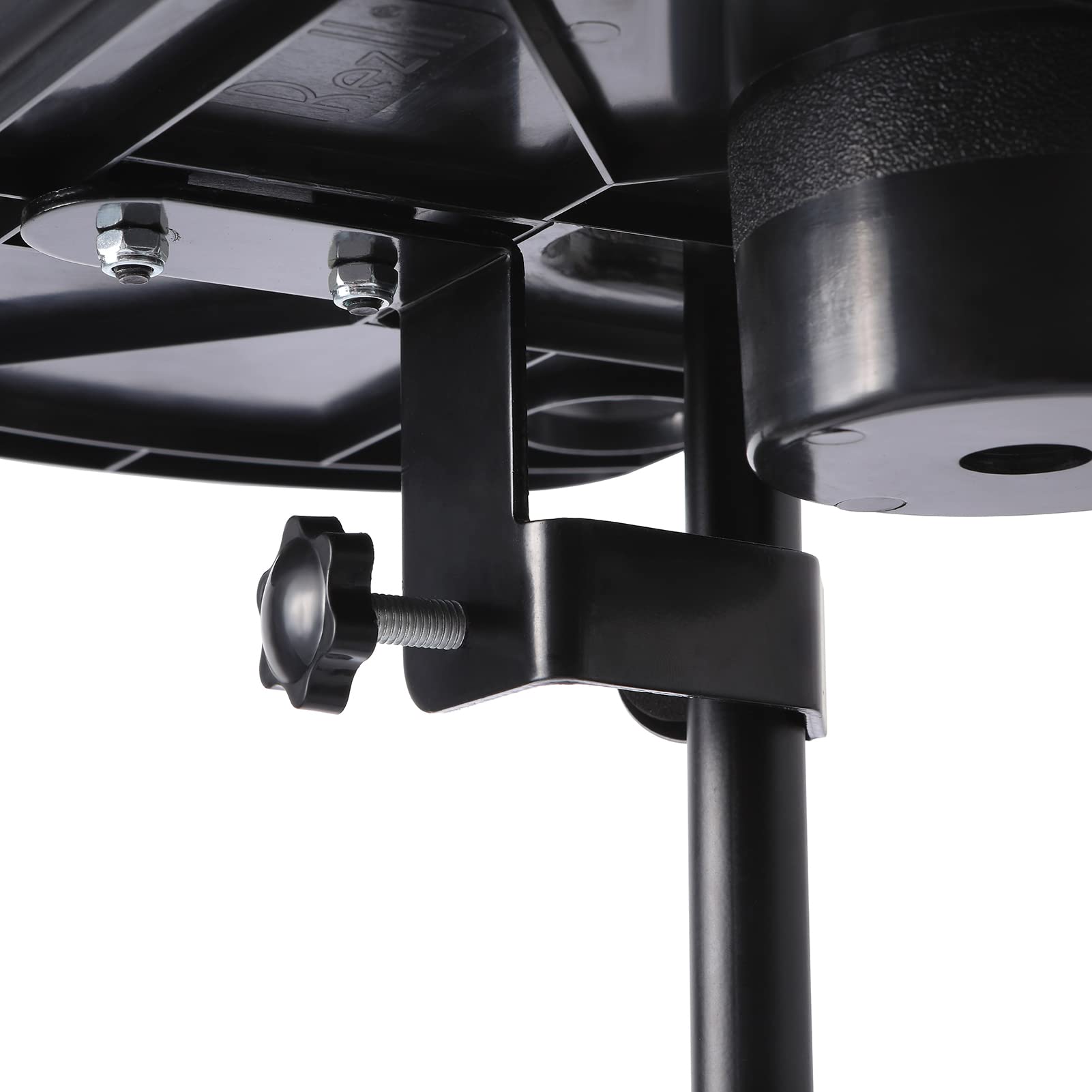 Auhafaly Plastic Microphone Stand Tray Stage Concert Performance Vocal Guitar Accessory with Drink Holder and Microphone Holder