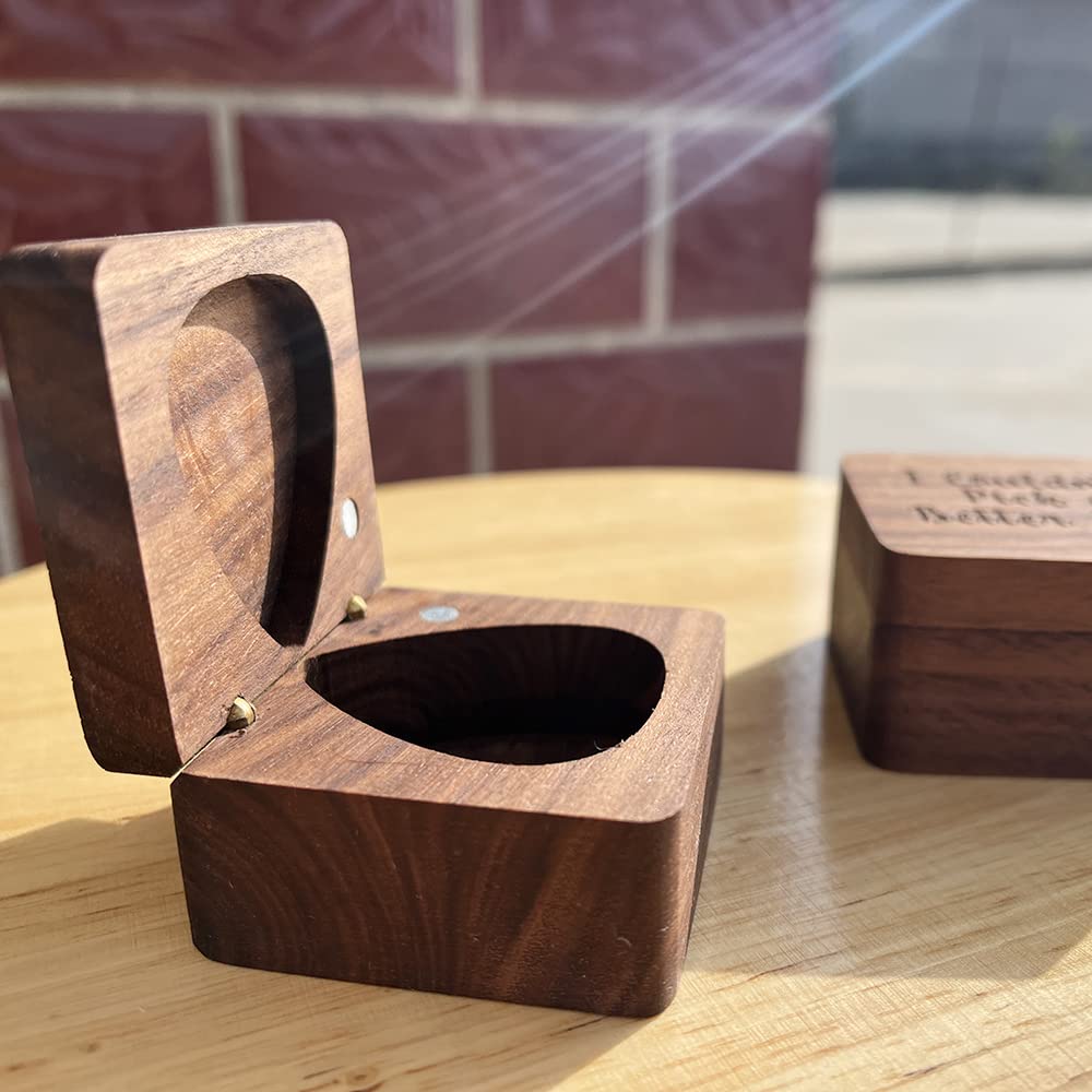 Walnut Guitar Pick Storage Box, We Couldn't Pick a Better Dad, Father Gift from Daughter or Son, Christmas Gifts for Dad, 1 Pack