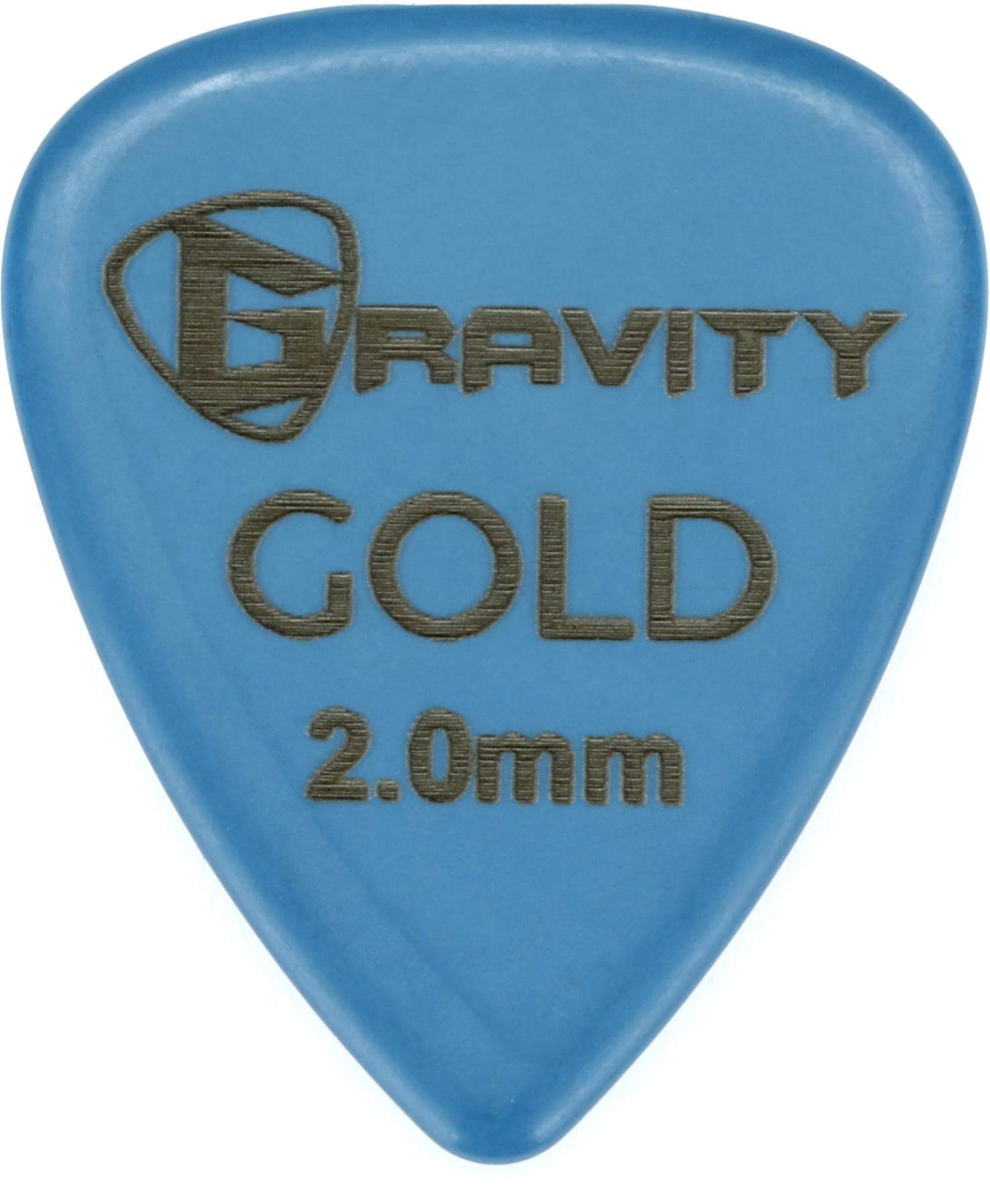 Gravity Gold Series Guitar Picks - Perfect For Beginners & Professionals | Pack Of 4