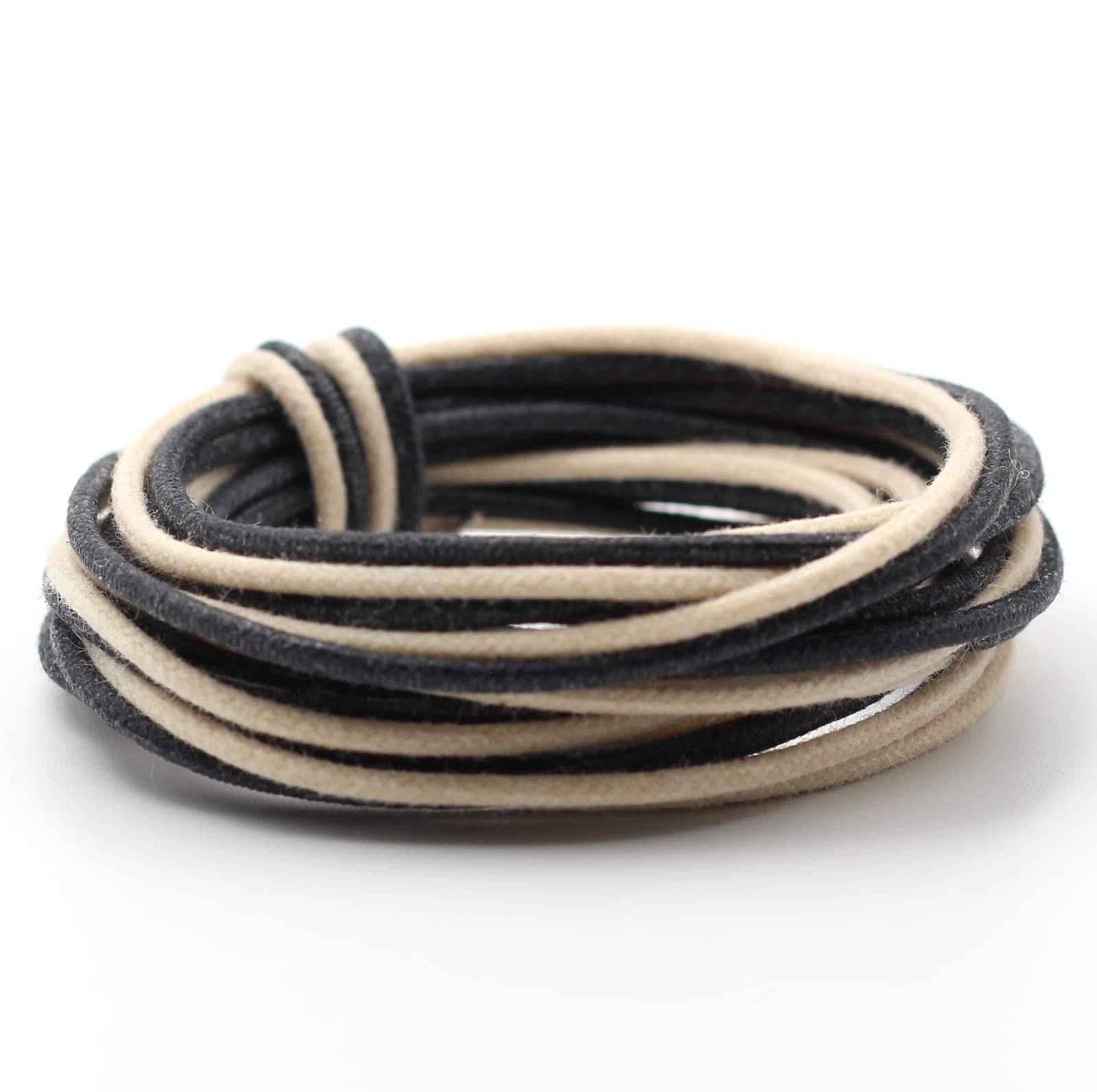 The Art Of Tone Gavitt Pushback Cloth Wire for Electric Guitar, 22awg Pre-tinned Stranded Copper Wire, 6 feet of Each Color, Bla