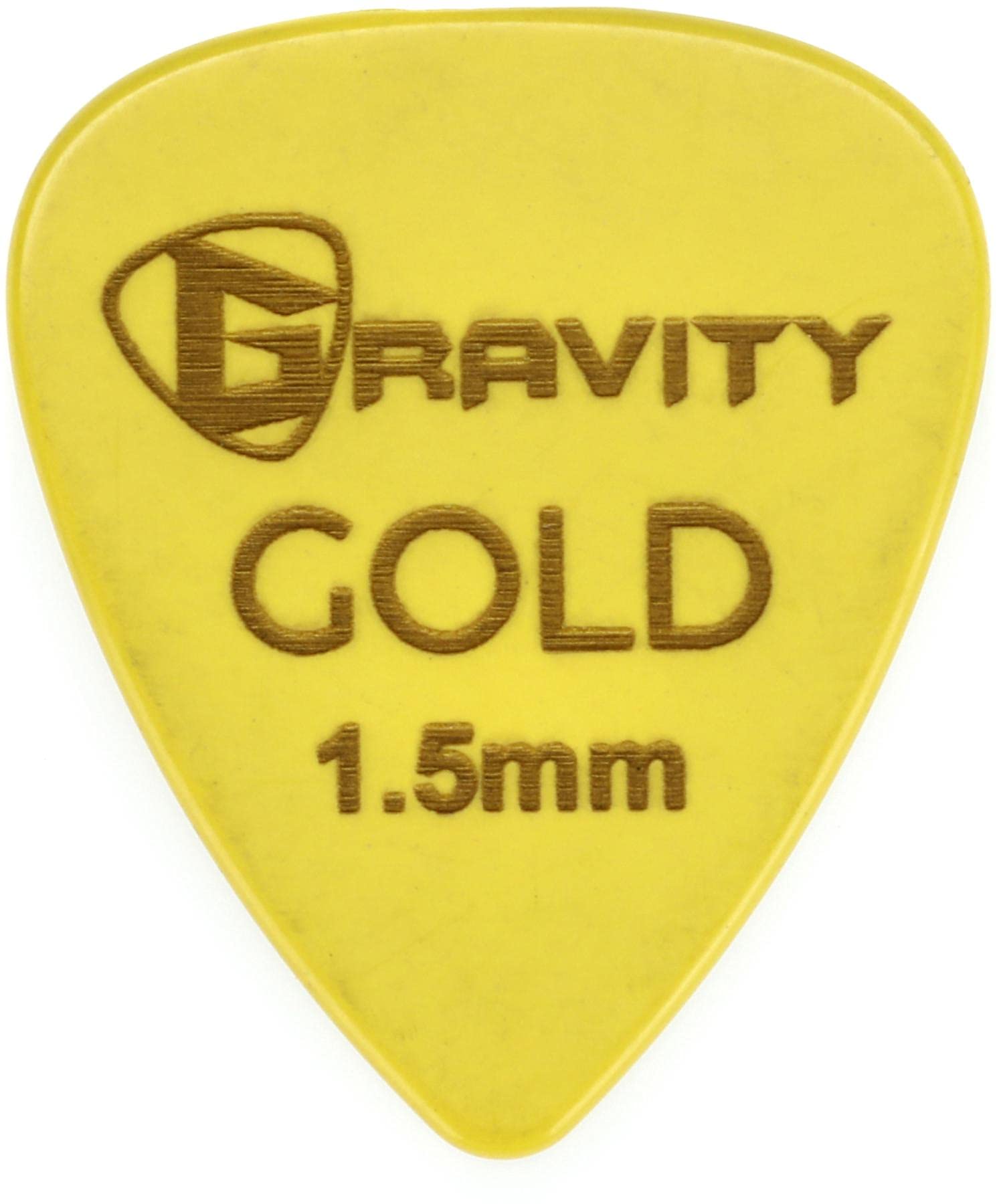 Gravity Gold Series Guitar Picks - Perfect For Beginners & Professionals | Pack Of 4