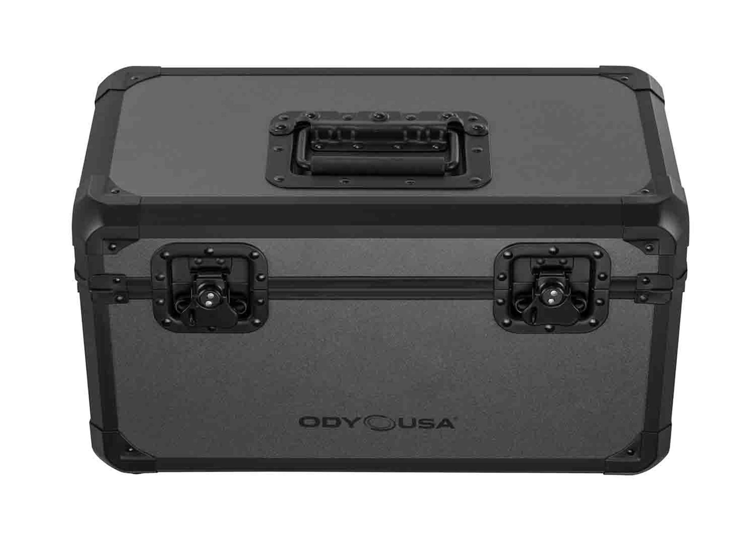 Black Gray KROM Record/Utility Case for 120 7 Vinyl Records