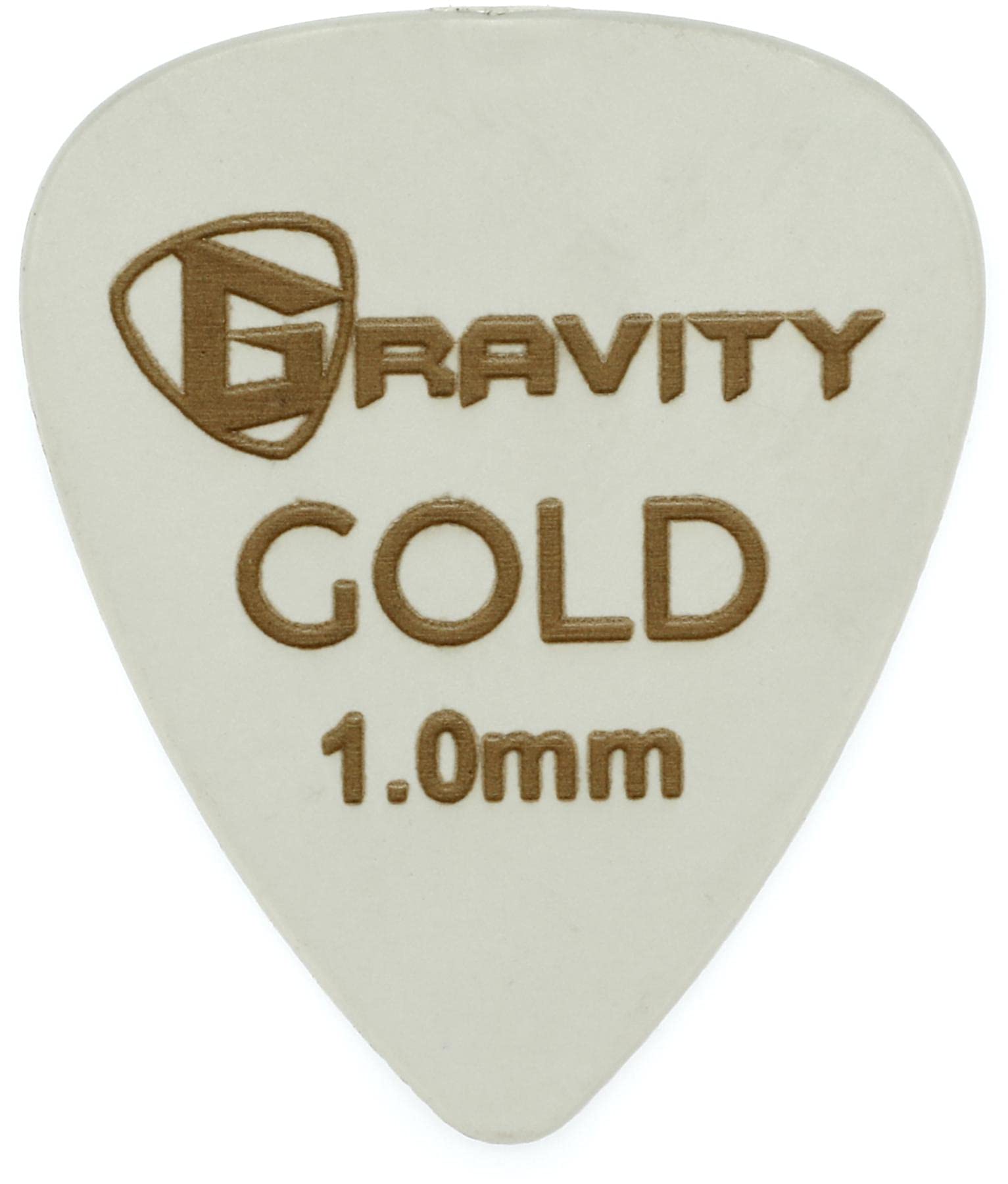 Gravity Gold Series Guitar Picks - Ideal For Beginners And Professionals - Lightweight, Durable, And Provides Superior Grip - Pa