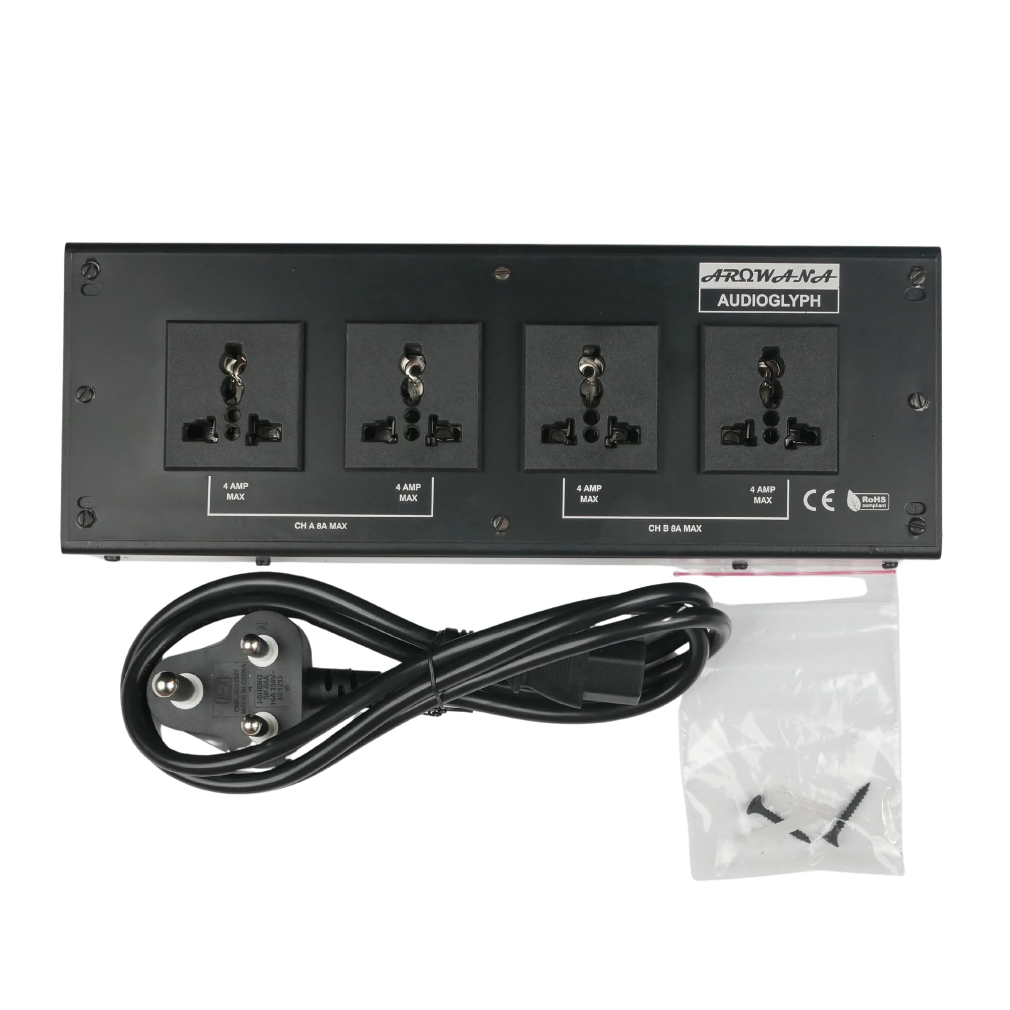 Arowana Audioglyph PC04 Power Conditioner for Home Studios Audiophile setups Home theaters and Live rigs
