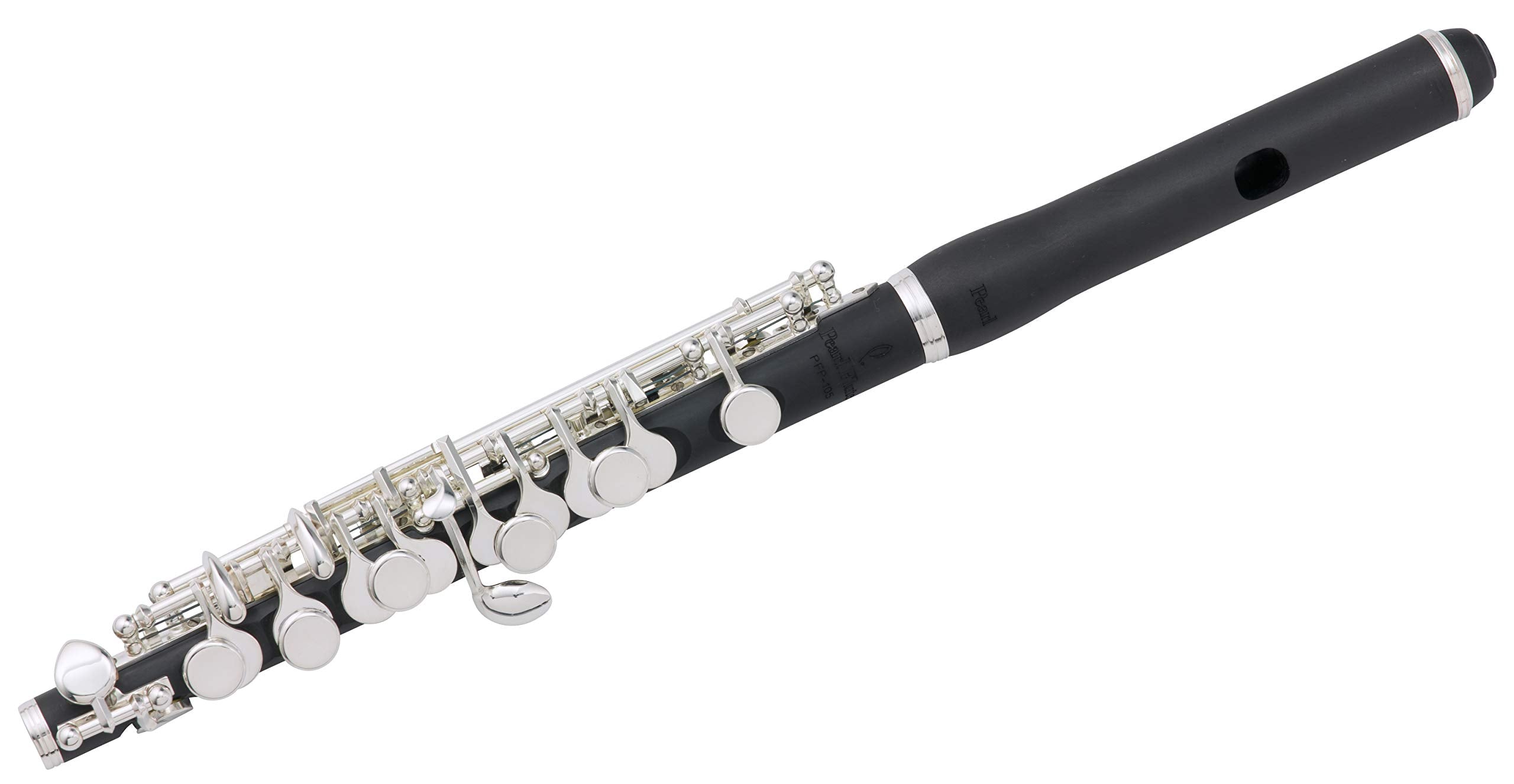 Pearl PFP 105ES Grenaditte Piccolo with Traditional Grenaditte Headjoint, Pinless Mechanism, Pointed Key Arms, Case and Padded C