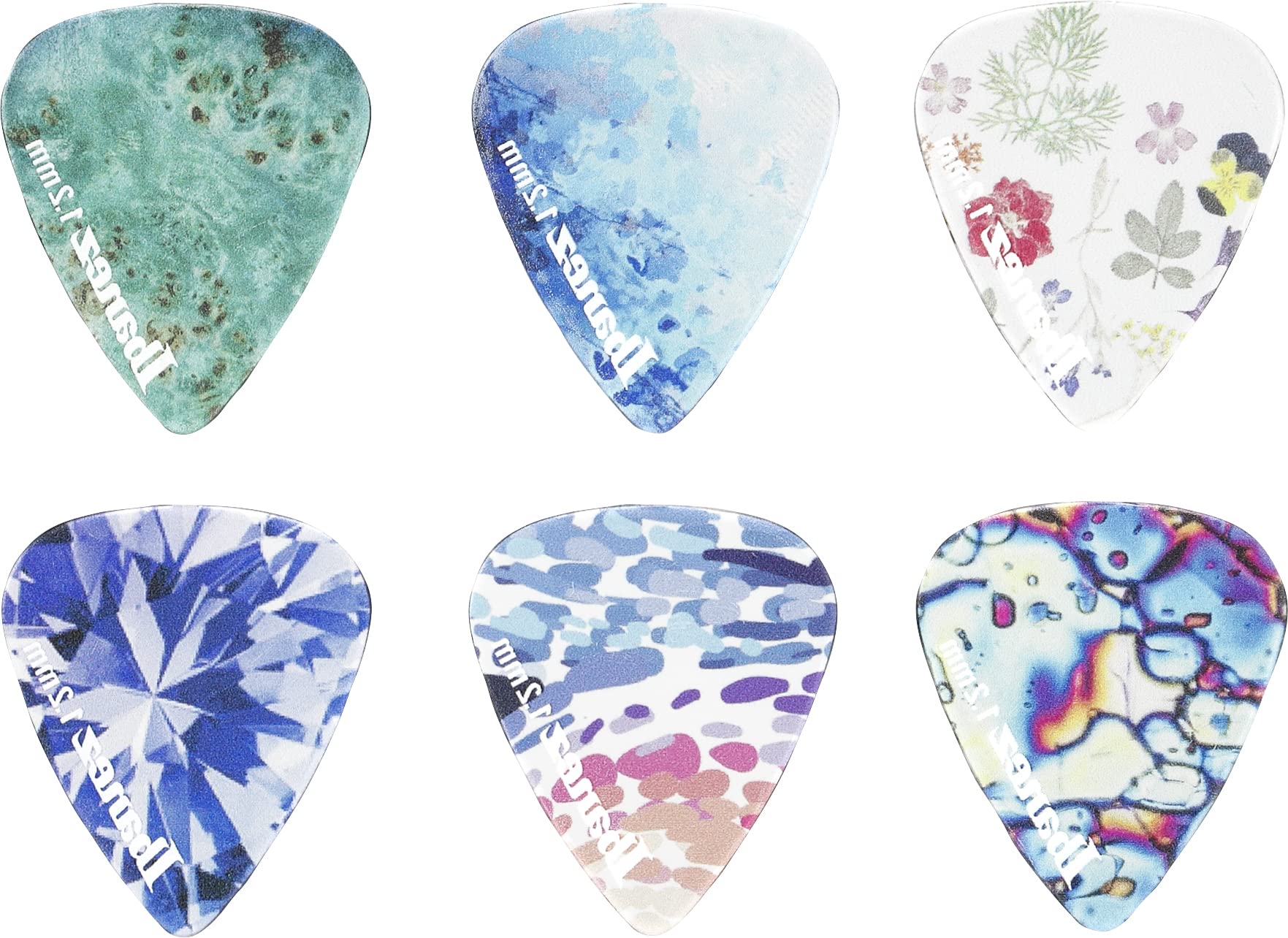 Ibanez KALEIDO Series Picks 6 Pack 1.2mm