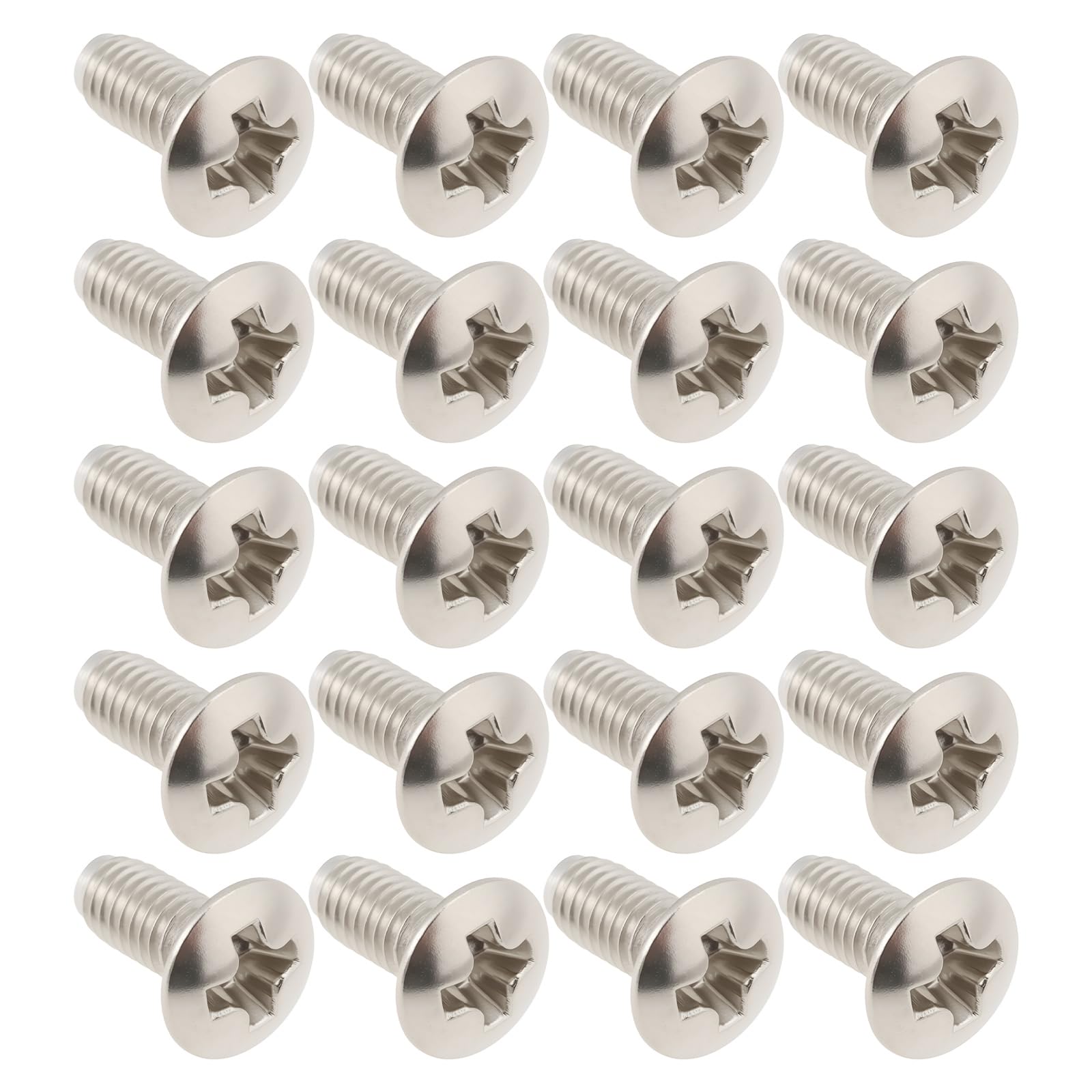 eMagTech 20 Pcs Electric Guitar Switch Screws 3mm Thread for 3/5-Way Selector Switch Compatible with Stratocaster Compatible wit