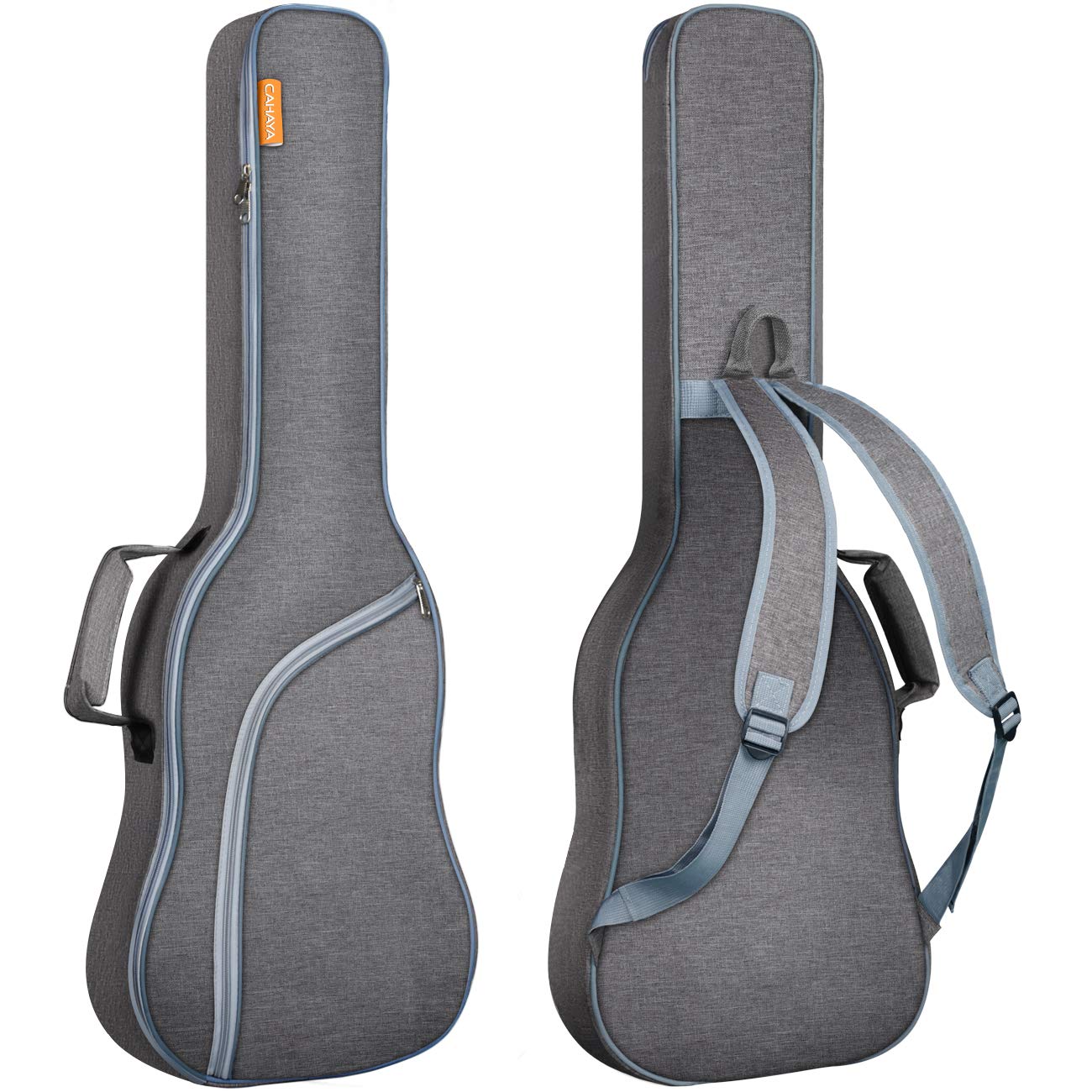 Cahaya Electric Guitar Bag Padded Electric Guitar Gig Bag Case 0.35In Padding Dual Adjustable Shoulder Strap Electric Guitar Cas
