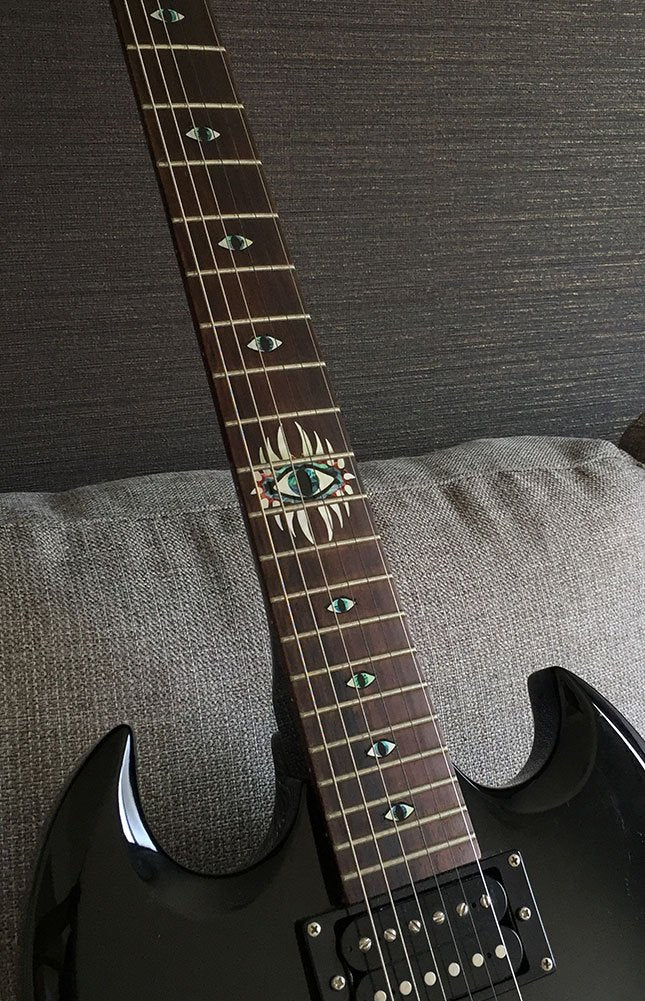 Jockomo Emblem 12th Position Mark Guitar Inlay Sticker Mystic Eye