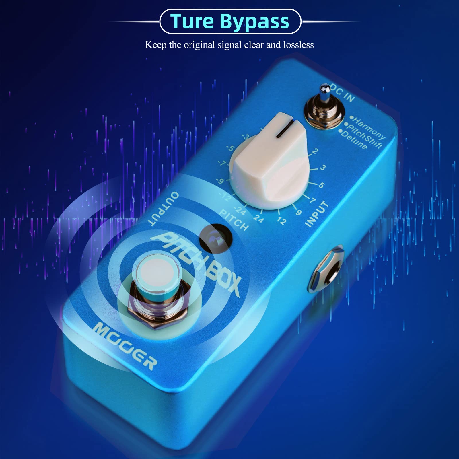 Mooer digitech drop pedal harmonizer guitar pedal mooer pitch box mps1 guitar effect pedal pitch box guitar harmonizer pitch shi