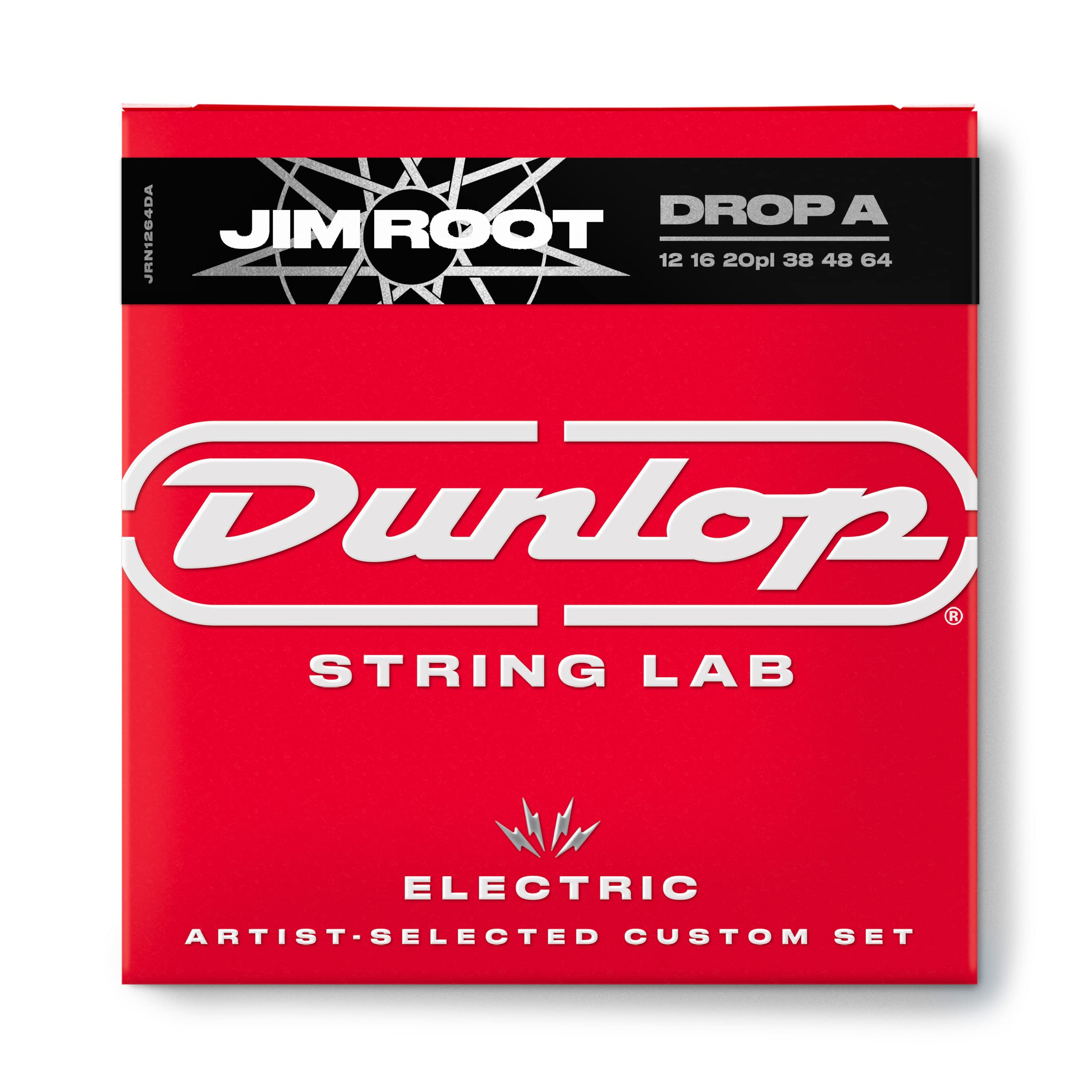 Jim Dunlop Jim Root Guitar Strings 12/64 (Drop A) -6/Set (Jrn1264Da)