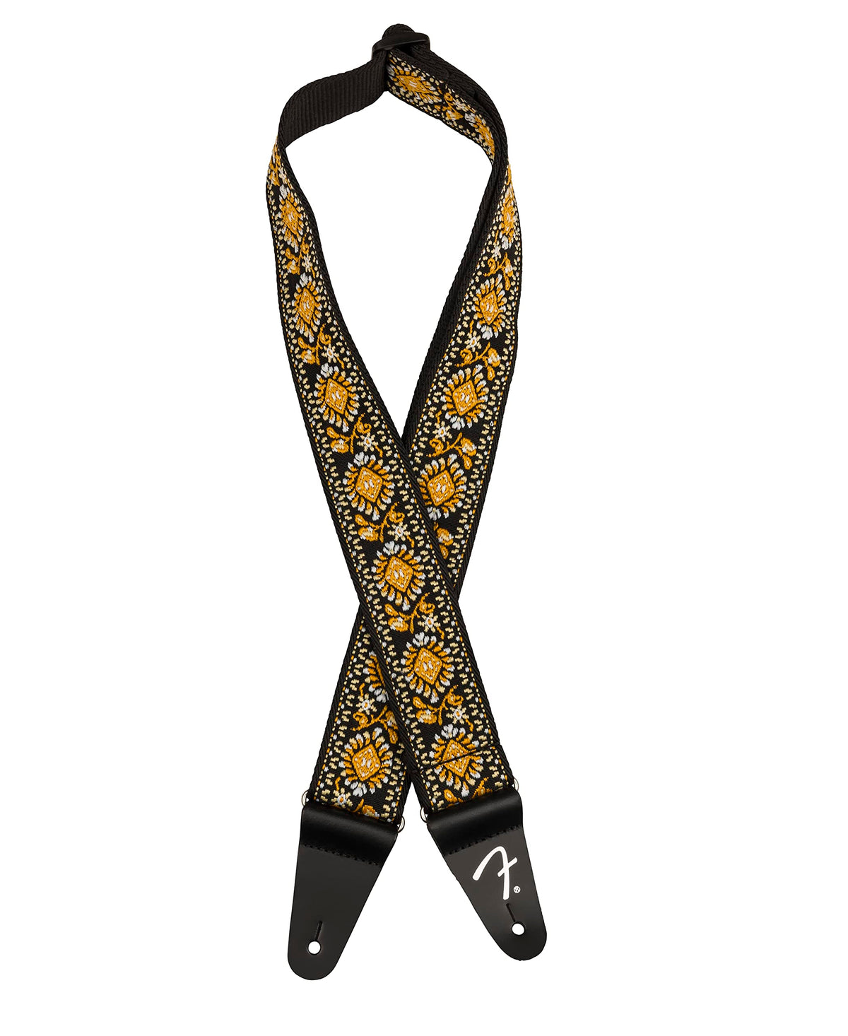 Fender Pasadena Woven Strap, 2In, Yellow Lotus