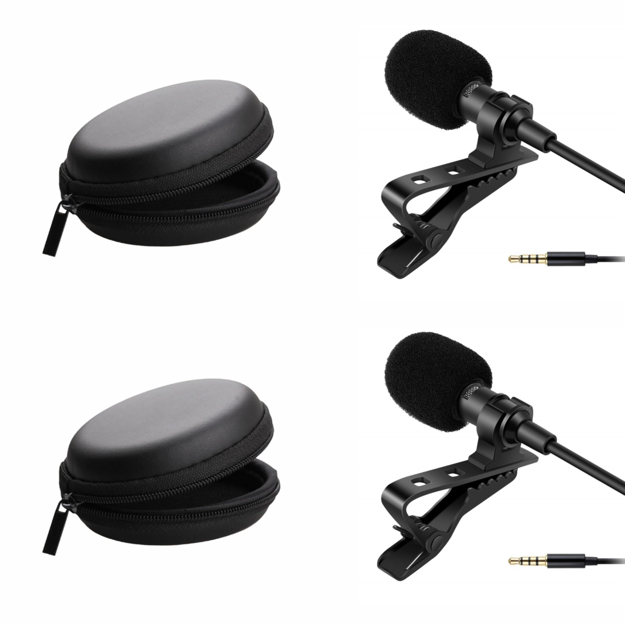 Humble Hb-M01 Lavalier Lapel Condenser Mic For Android, Usb 3.5Mm Microphone For Youtube Vlogging Facebook Interview Livestream 