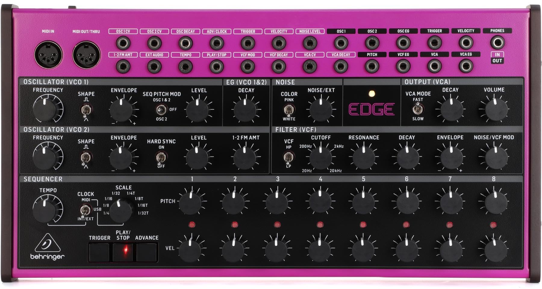 Behringer Edge Semi-modular Analog Percussion Synthesizer