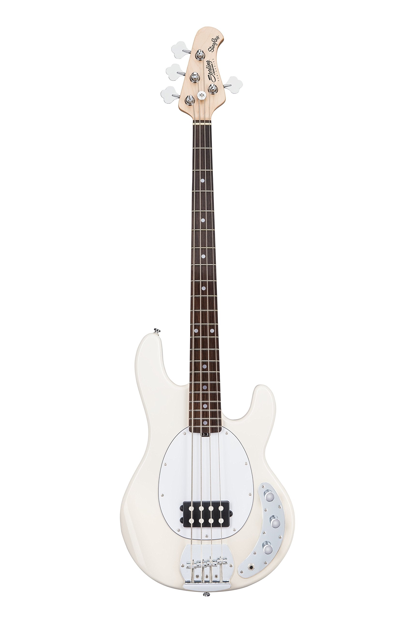 Sterling By Music Man Stingray Ray4 Bass Guitar In Vintage Cream