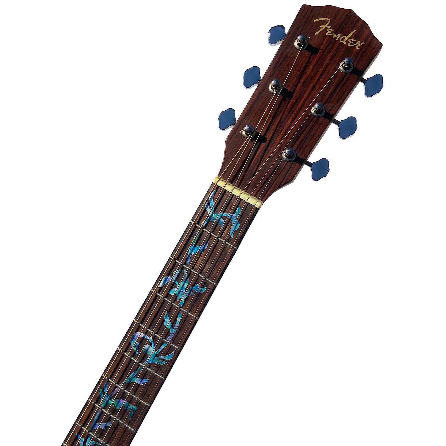 Inlay Sticker Fret Markers for Guitars - Tree Of Life - Abalone Mix