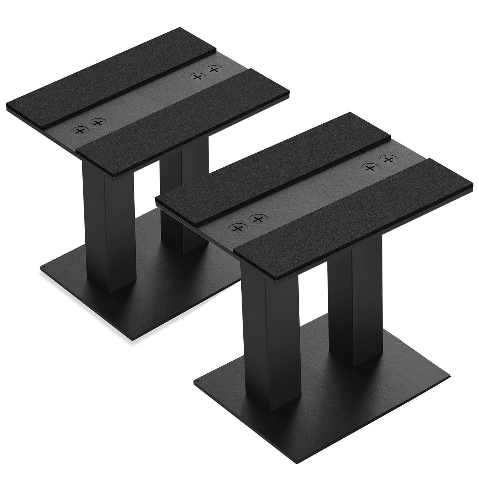 Desktop Speaker Stands 1 Pair Bookshelf Speakers Steel Studio Monitor Stands