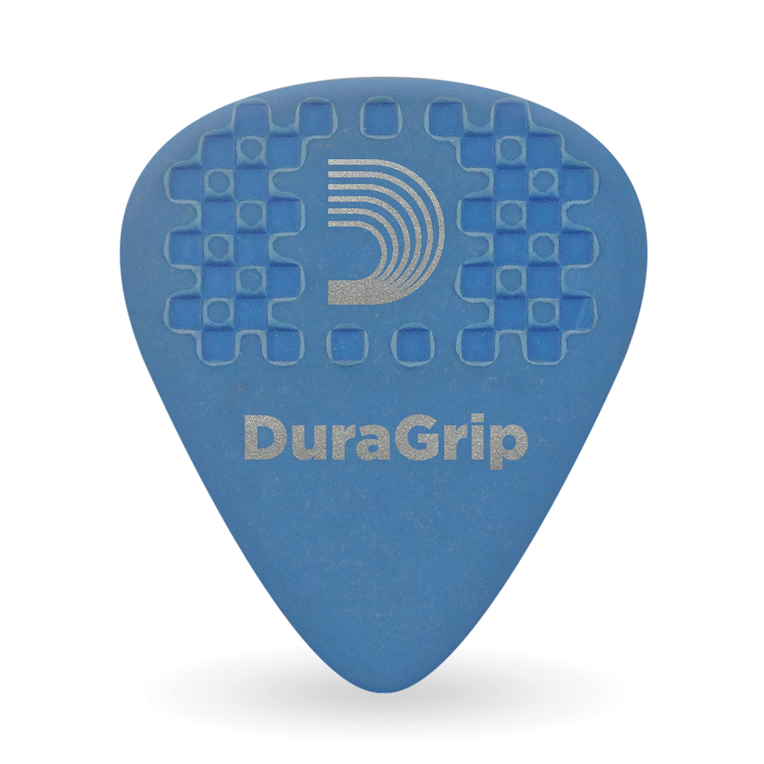 D'Addario Duragrip Guitar Picks - Guitar Accessories - Grip Stamped - Guitar Picks With Grip For Acoustic Guitar, Electric Guita