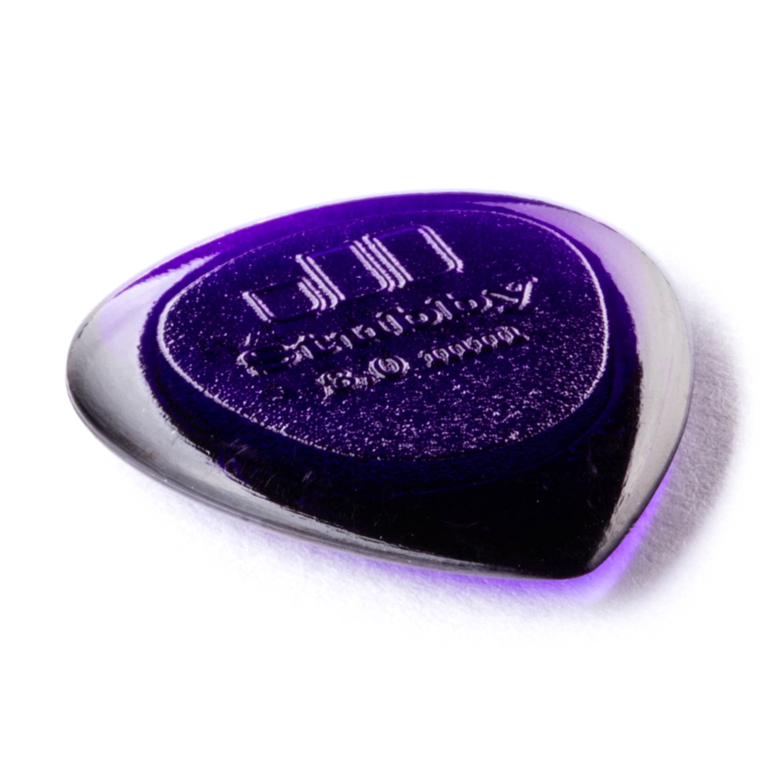 JIM DUNLOP 474R3.0 Stubby, Dark Purple, 3.0mm, 24/Bag