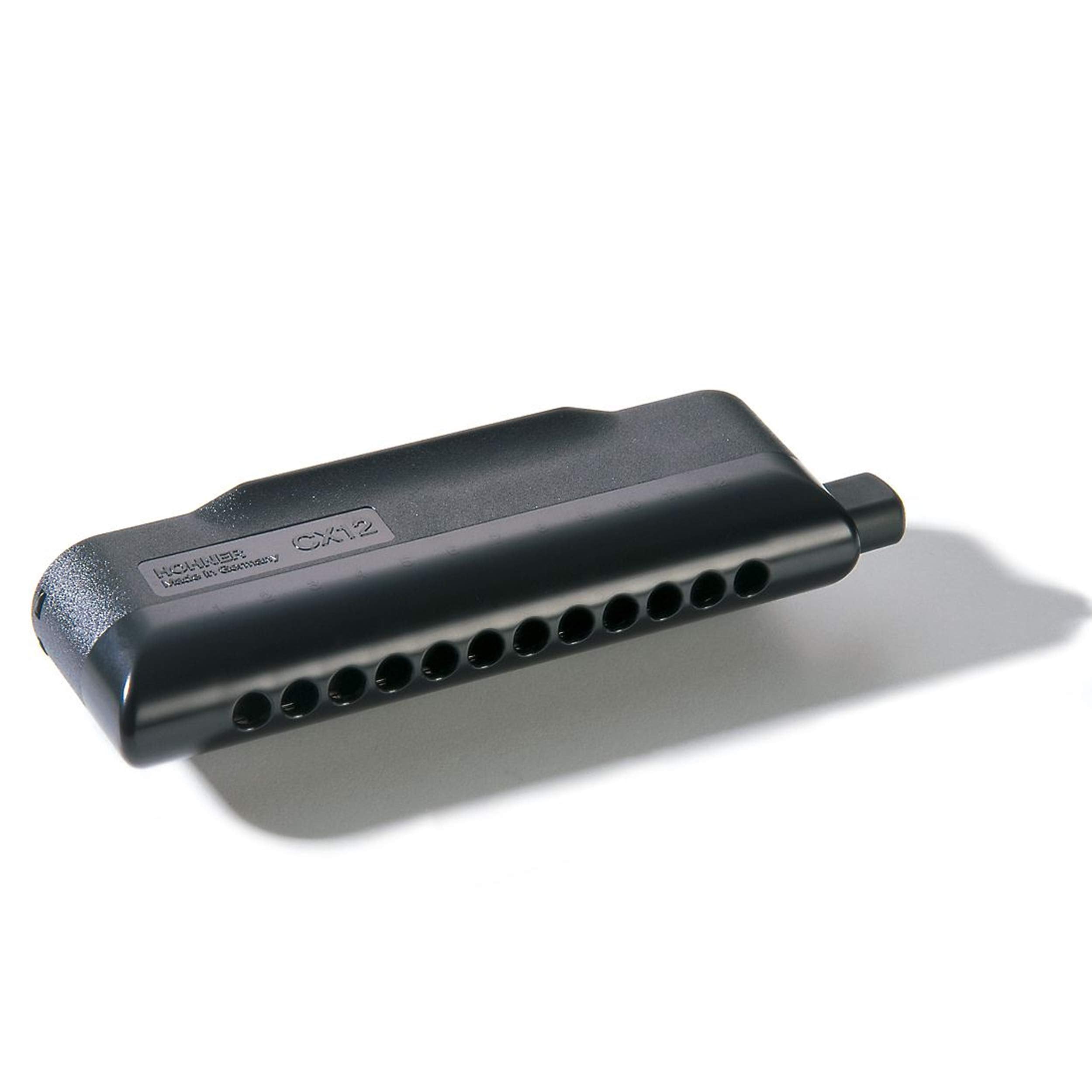 Hohner Harmonica Cx12 Black Key F M754550