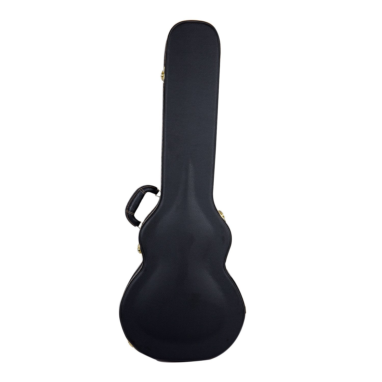 Crossrock CRW600 Deluxe Series LesPaul Guitar Case,Arch-top Wooden Case in Black