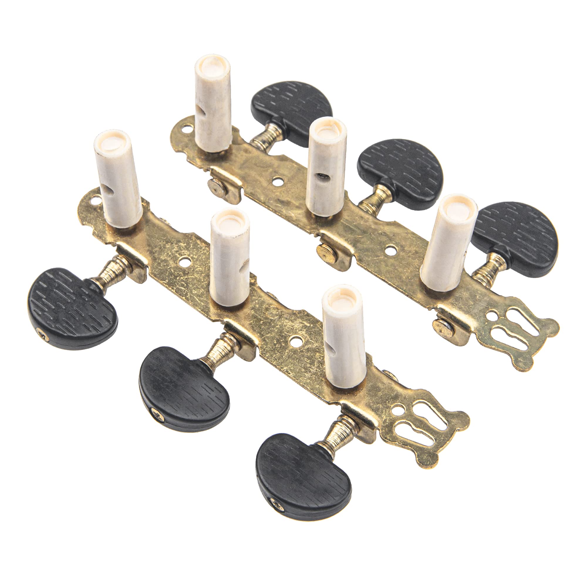 1Set Yootones Classical Guitar String Tuning Keys Pegs Guitar Machine Heads Tuning Key Pegs 3+3 Tuners(L&R) Compatible with Clas