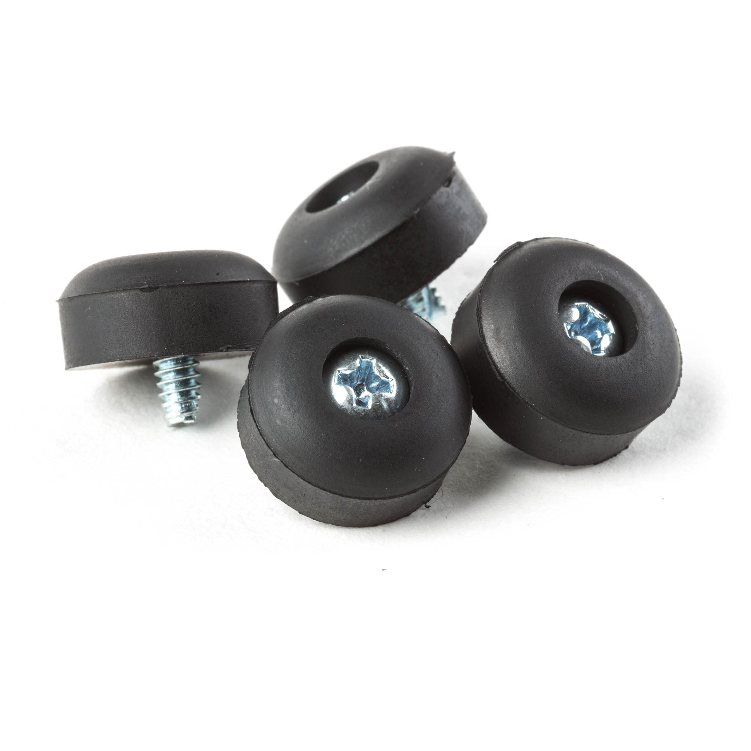 Dunlop ECB151 Rubber Feet with Screws, 4/Bag