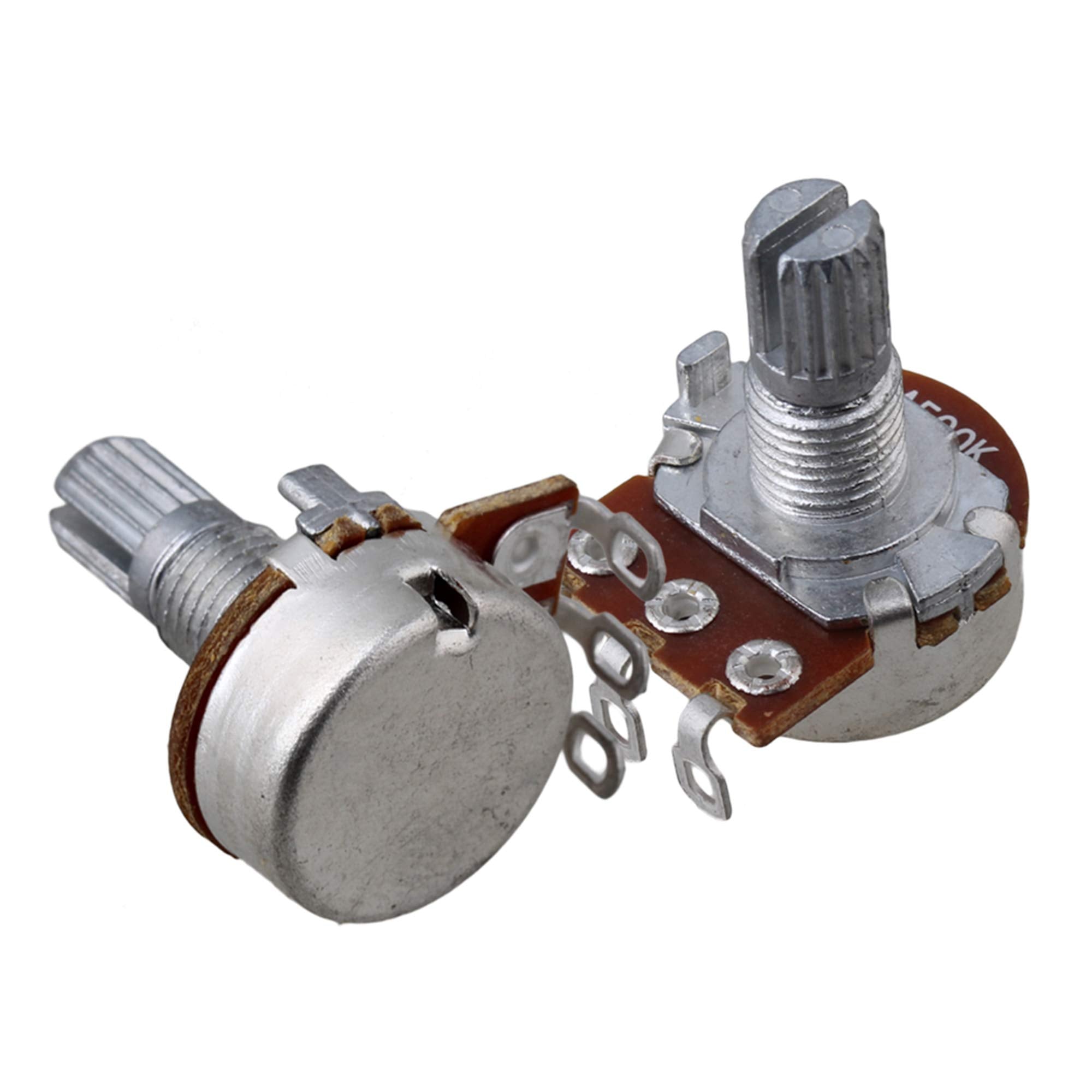 Guitar Potentiometer Volume Tone Pots Switch Control A500k Pack of 10