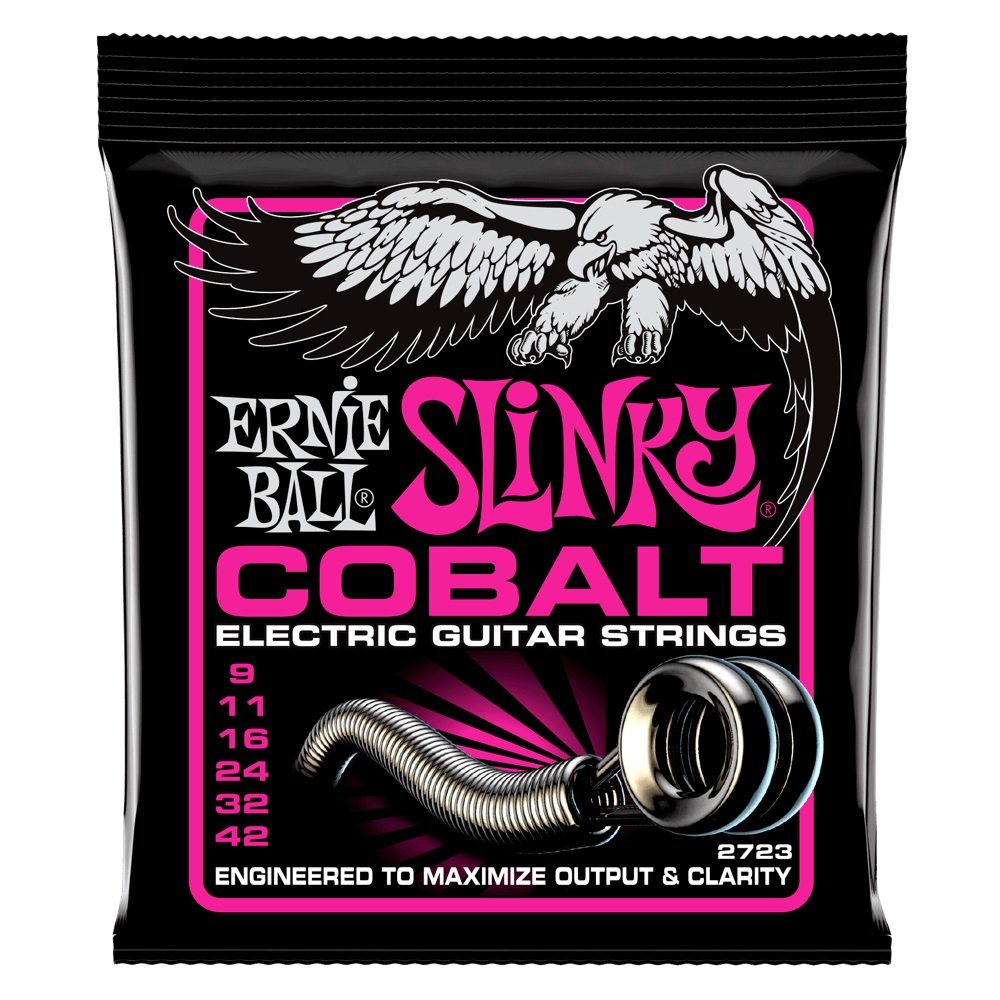 Ernie Ball 2723 Super Cobalt Strings 9-42 2 Pack