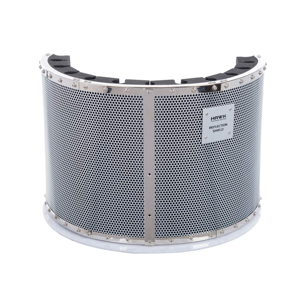 Hawk Proaudio Reflection Shield Filter For Microphone (Silver)
