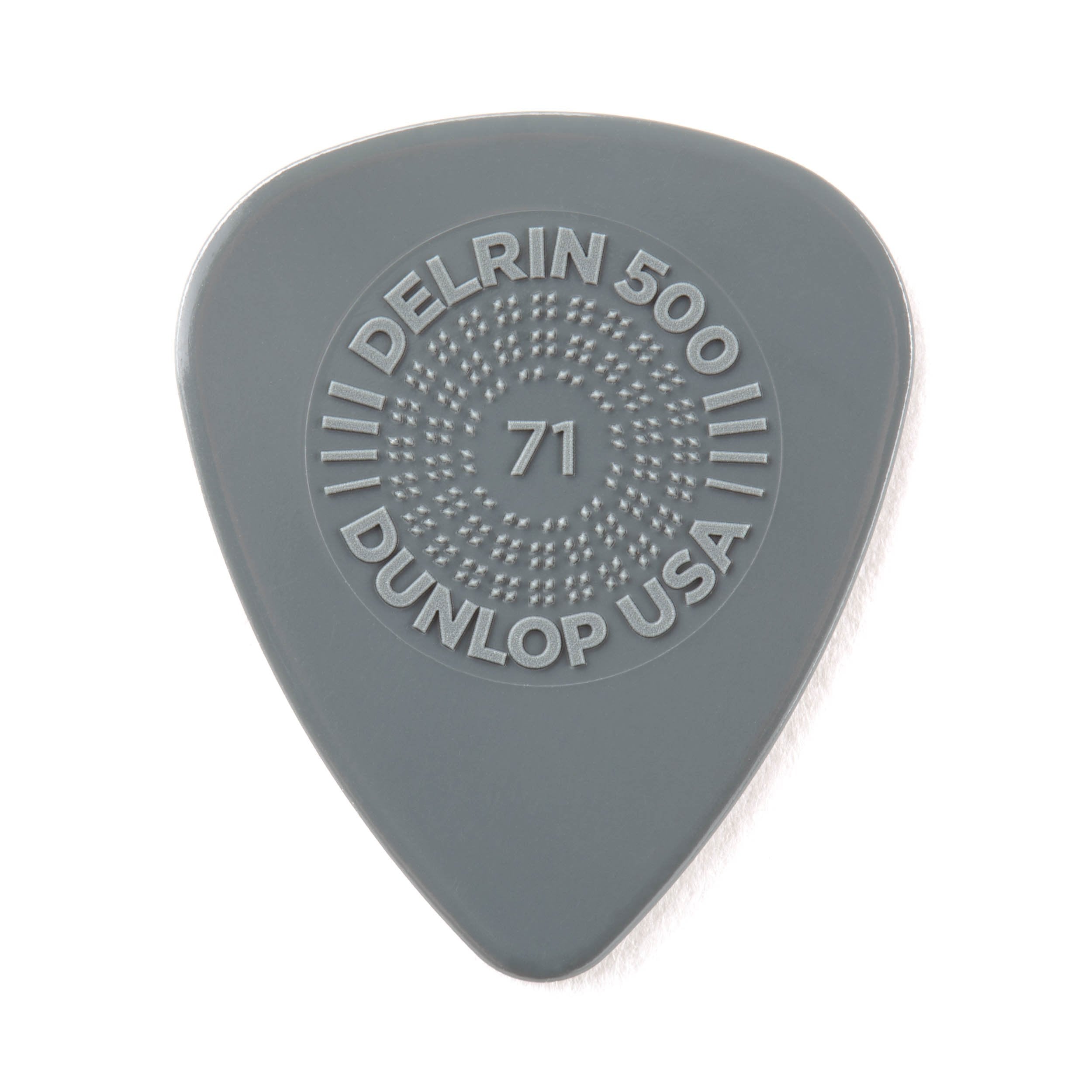 Jim Dunlop Delrin 500 Prime Grip .71Mm Guitar Picks (450R.71)