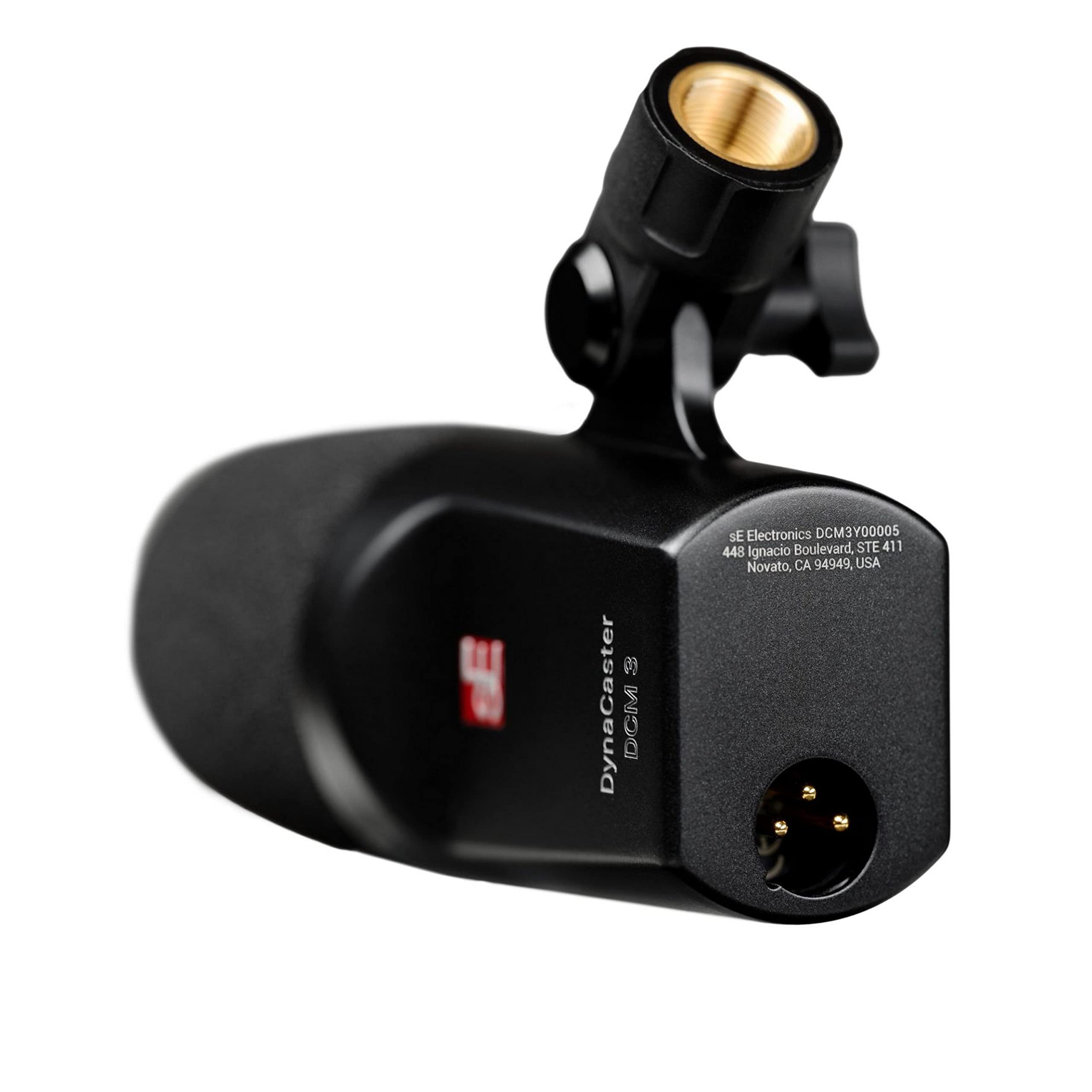 SE ELECTRONICS DynaCaster DCM3 Dynamic Broadcast Cardioid Microphone