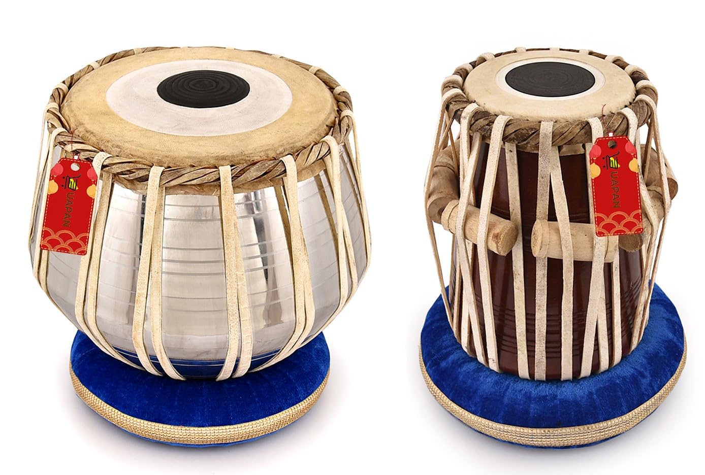 Uapan Steel Tabla Set With With All Accessories I Complete Professional Package For Musicians
