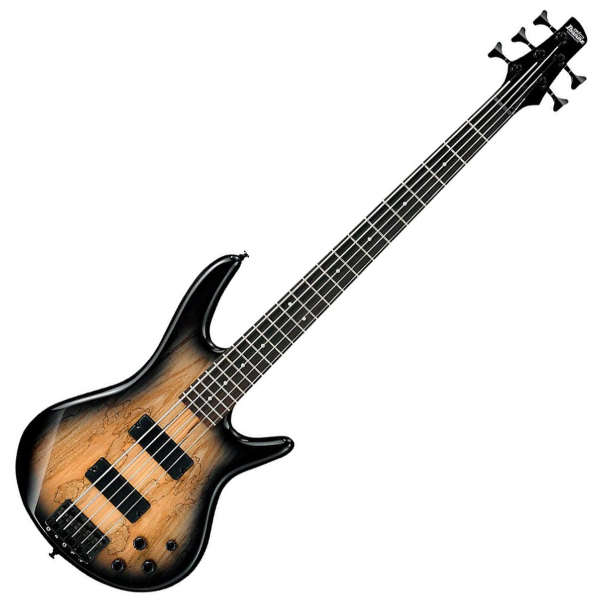 Ibanez Gsr205Sm 5 String Electric Bass Natural Grey Burst W/Spalted Maple Top