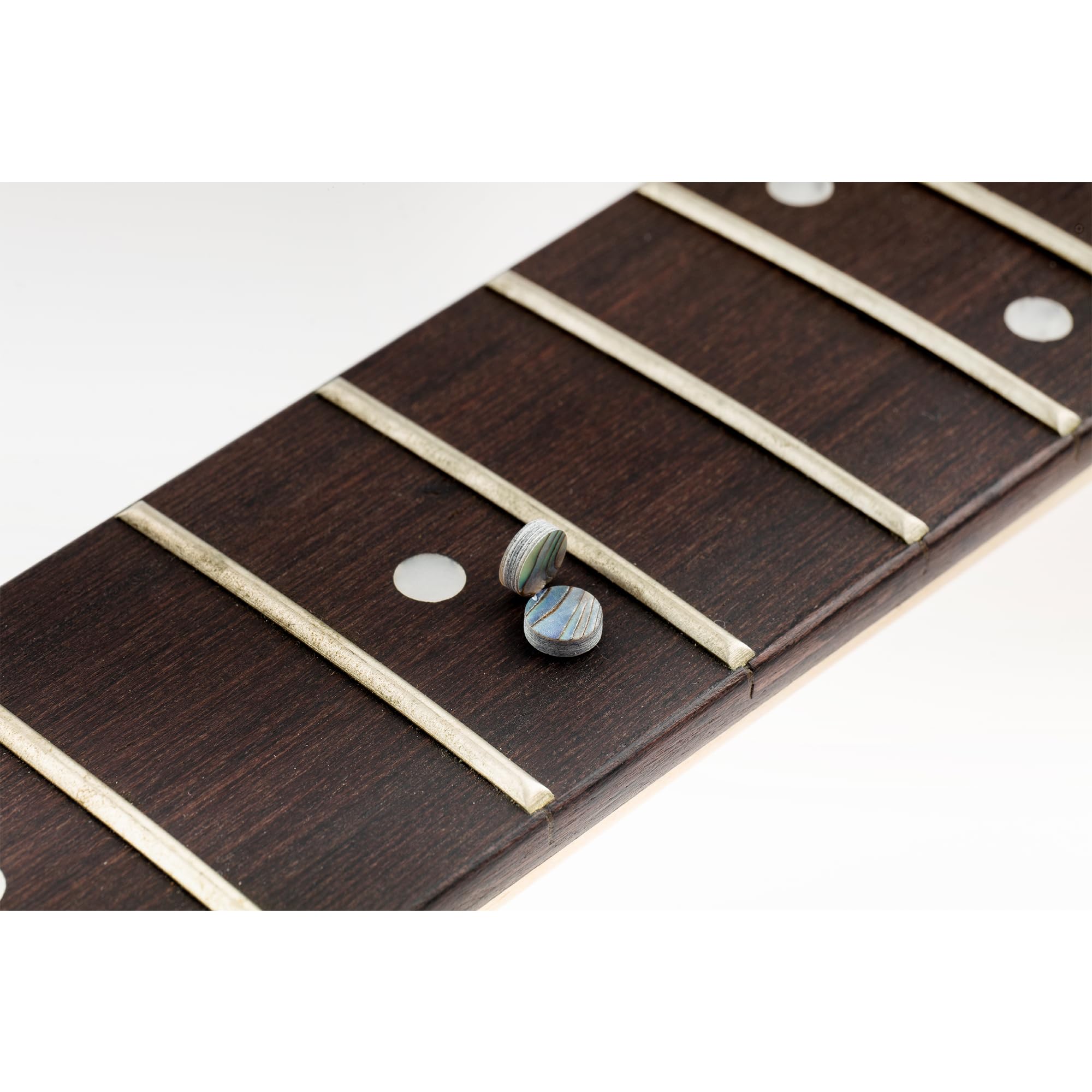 Musiclily Pro 6.35mm Natural Paua Abalone Shell Guitar Fretboard Inlay Dots (Set of 20)