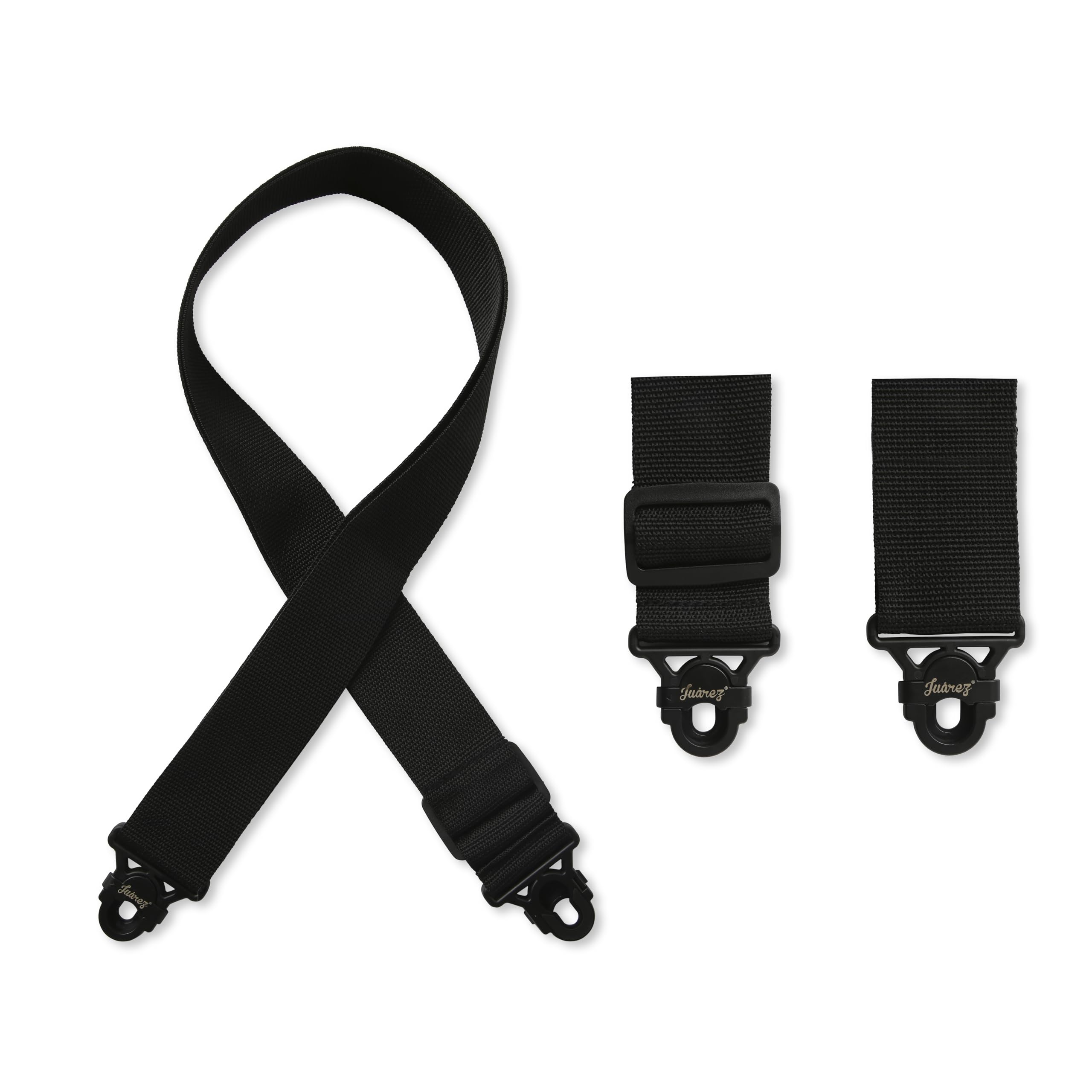Juarez Jrgst500Bk Multifunction Quick Lock Guitar Strap | Adjustable, Comfortable & Secure Strap For Acoustic, Electric, And Bas