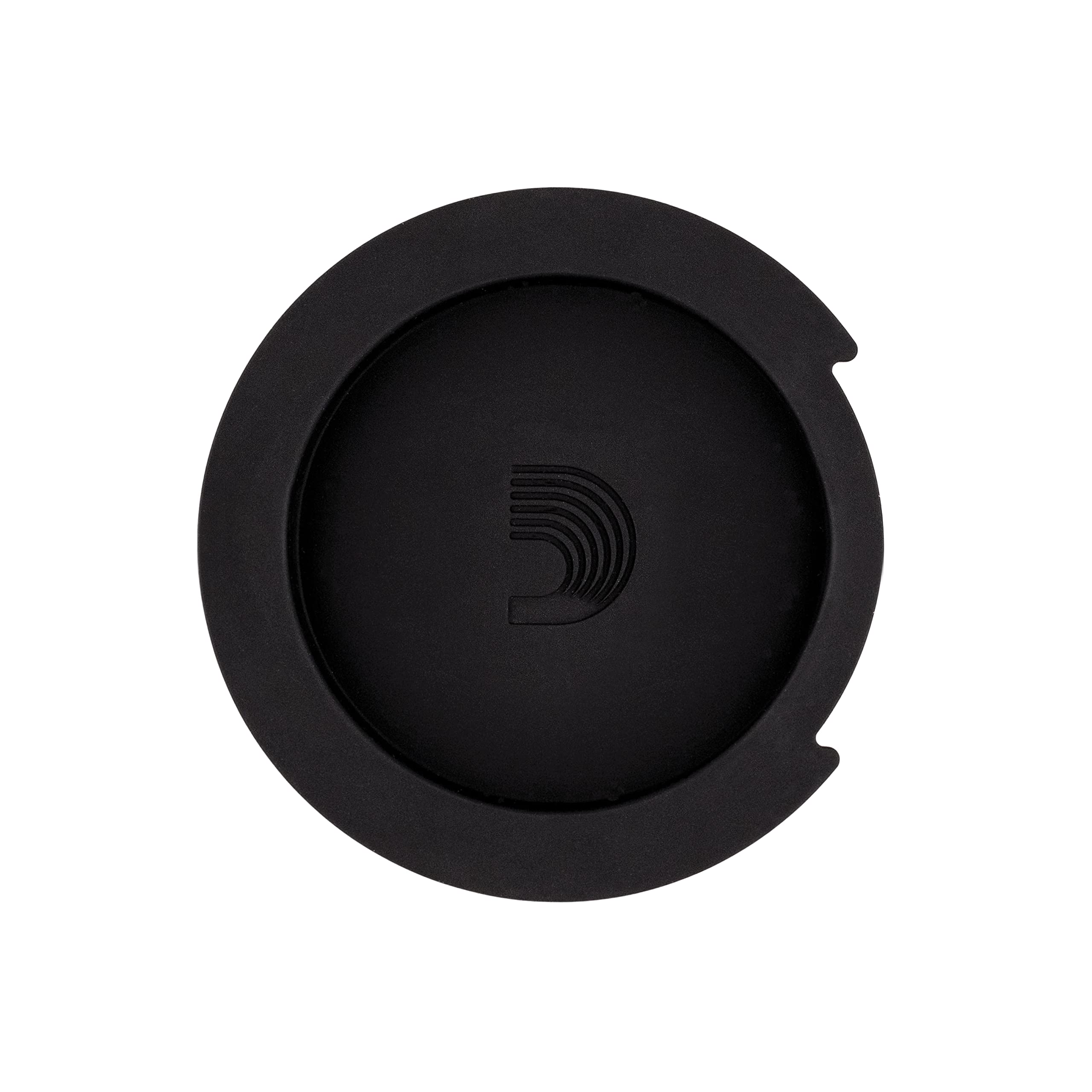 DAddario Accessories Screeching Halt Acoustic Guitar Soundhole Cover - Acoustic Guitar Accessories - Eliminates Feedback,Black
