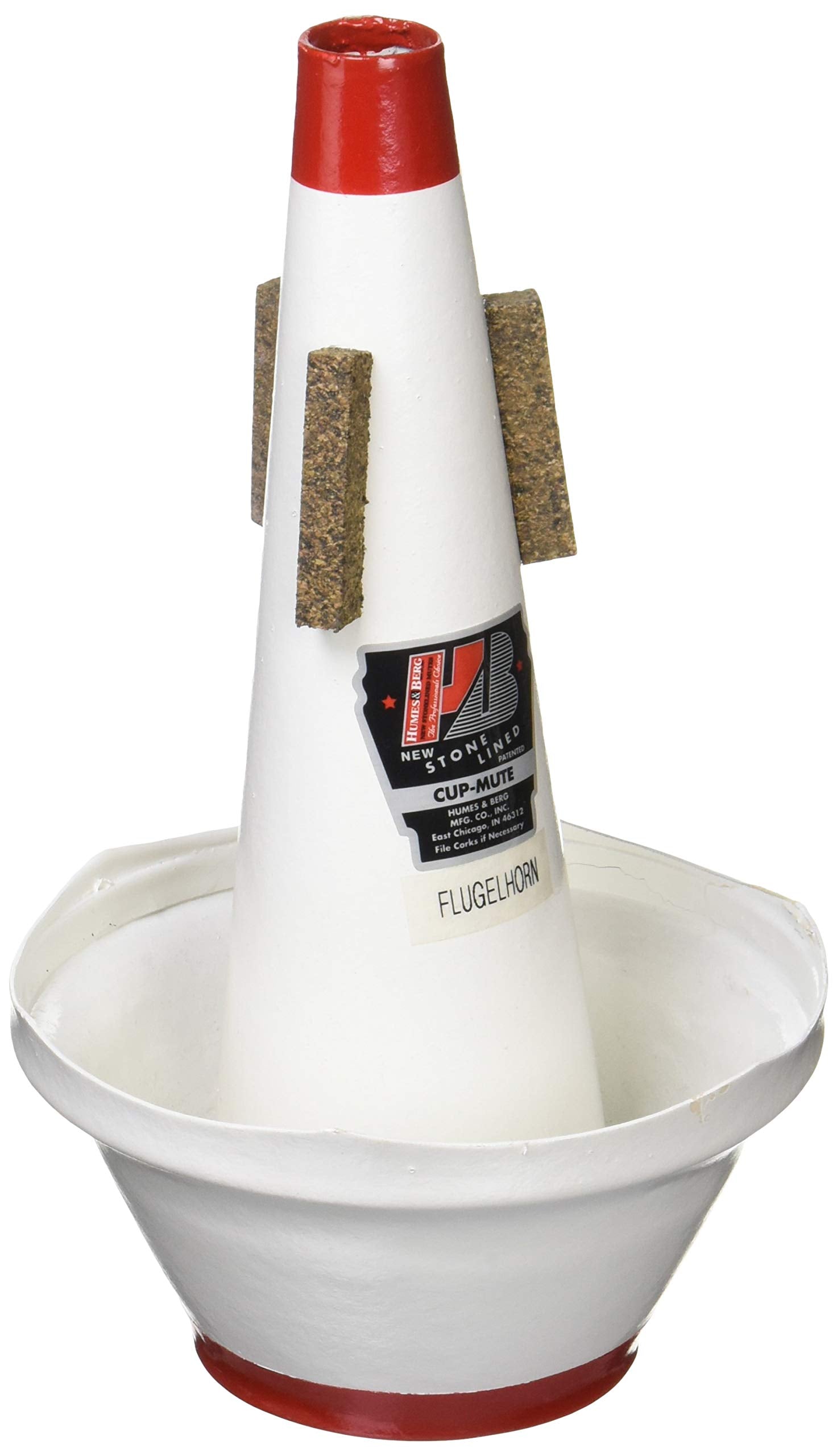 Humes & Berg Stonelined Cup Flugelhorn Mute (186)