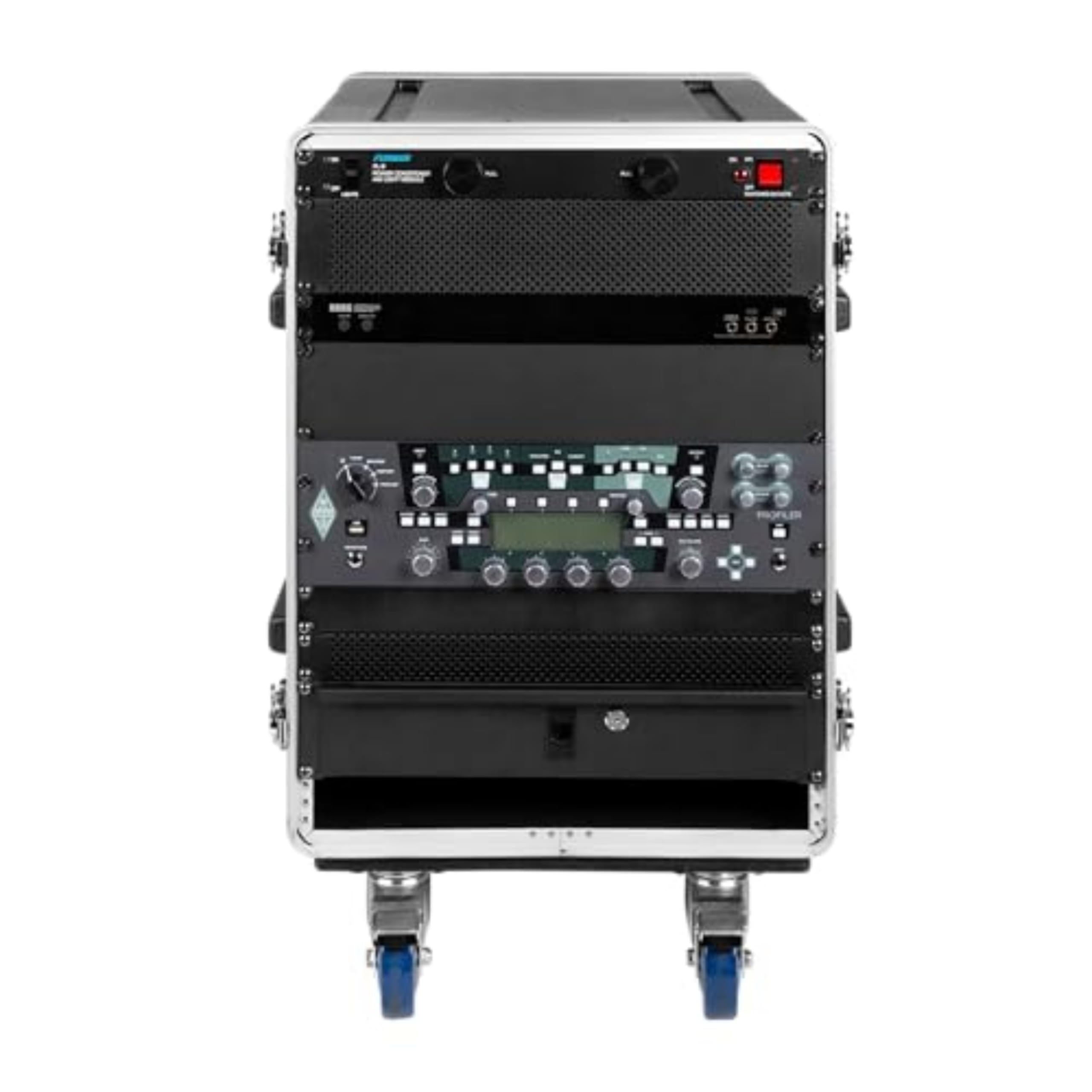 Gator Cases Soundcheck Series 14U Rack Base with Casters for Console Audio Racks (GRC-BASE-14)