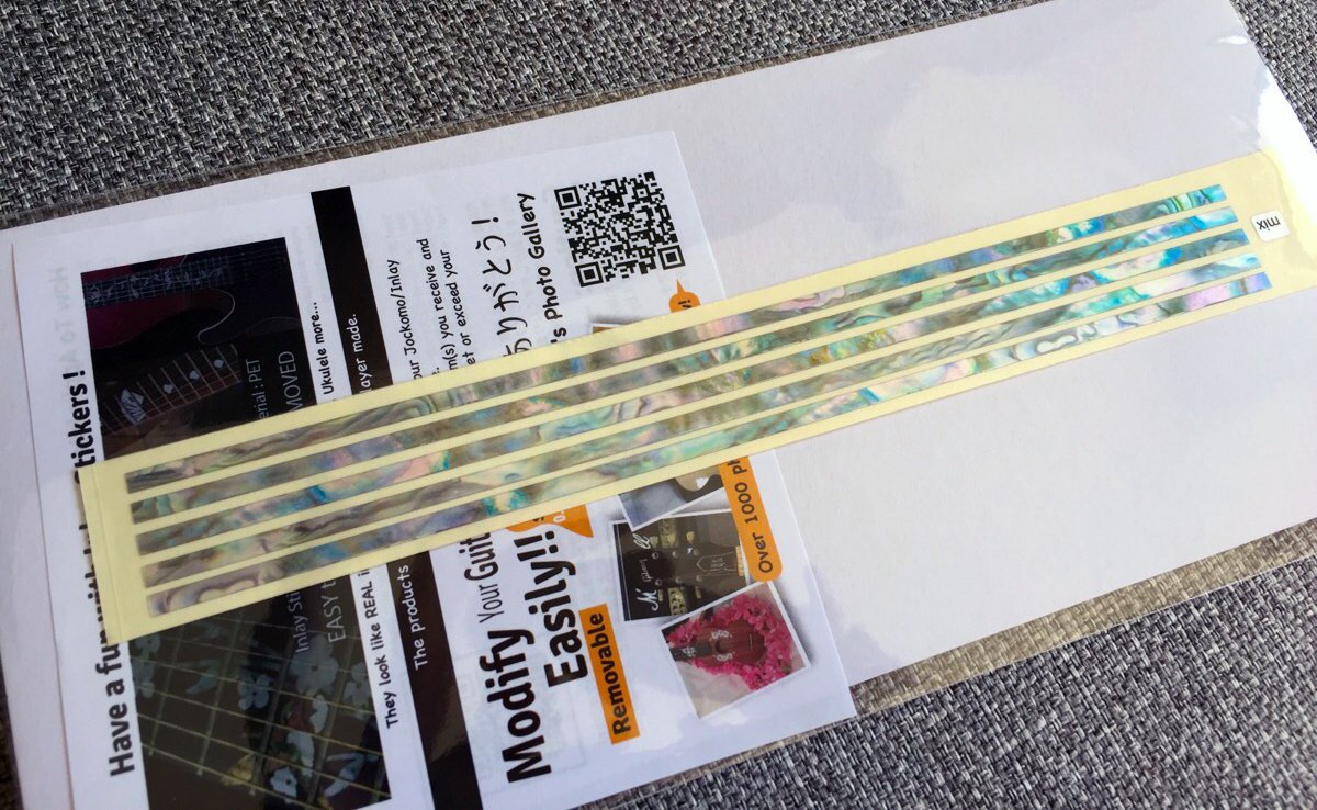 Jockomo Customize Guitar Inlay Sticker Stick-3mm Width (MX)