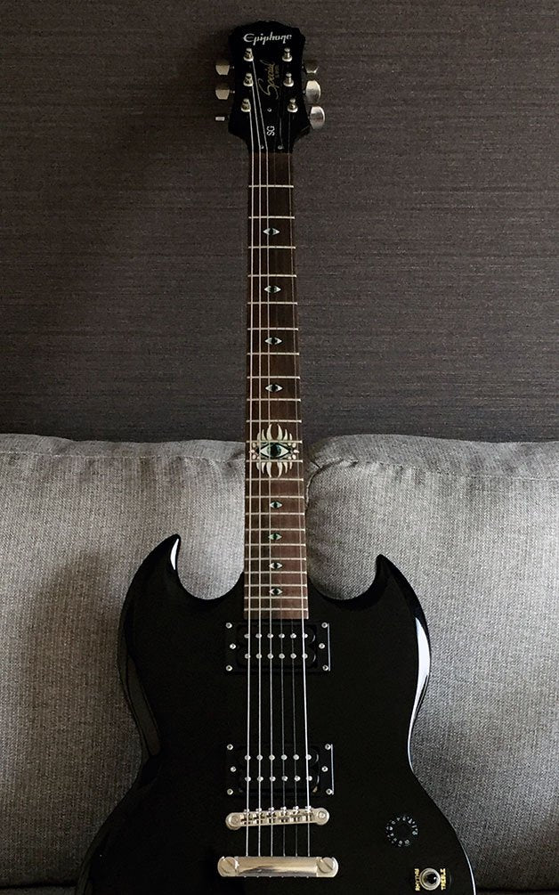 Jockomo Emblem 12th Position Mark Guitar Inlay Sticker Mystic Eye