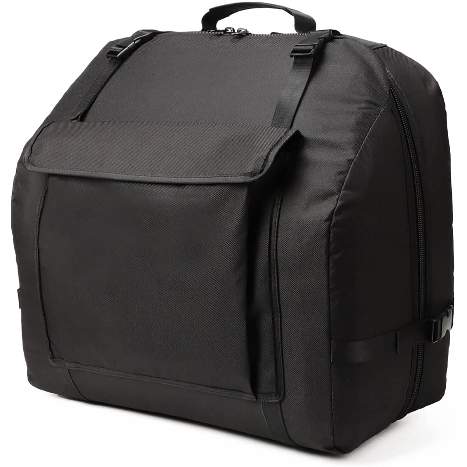 NKTM Accordion Case - Gig Bag for 120 Bass Accordion - Straps & Accessories - Soft Case (20.5 x 17 x 9.8 in)