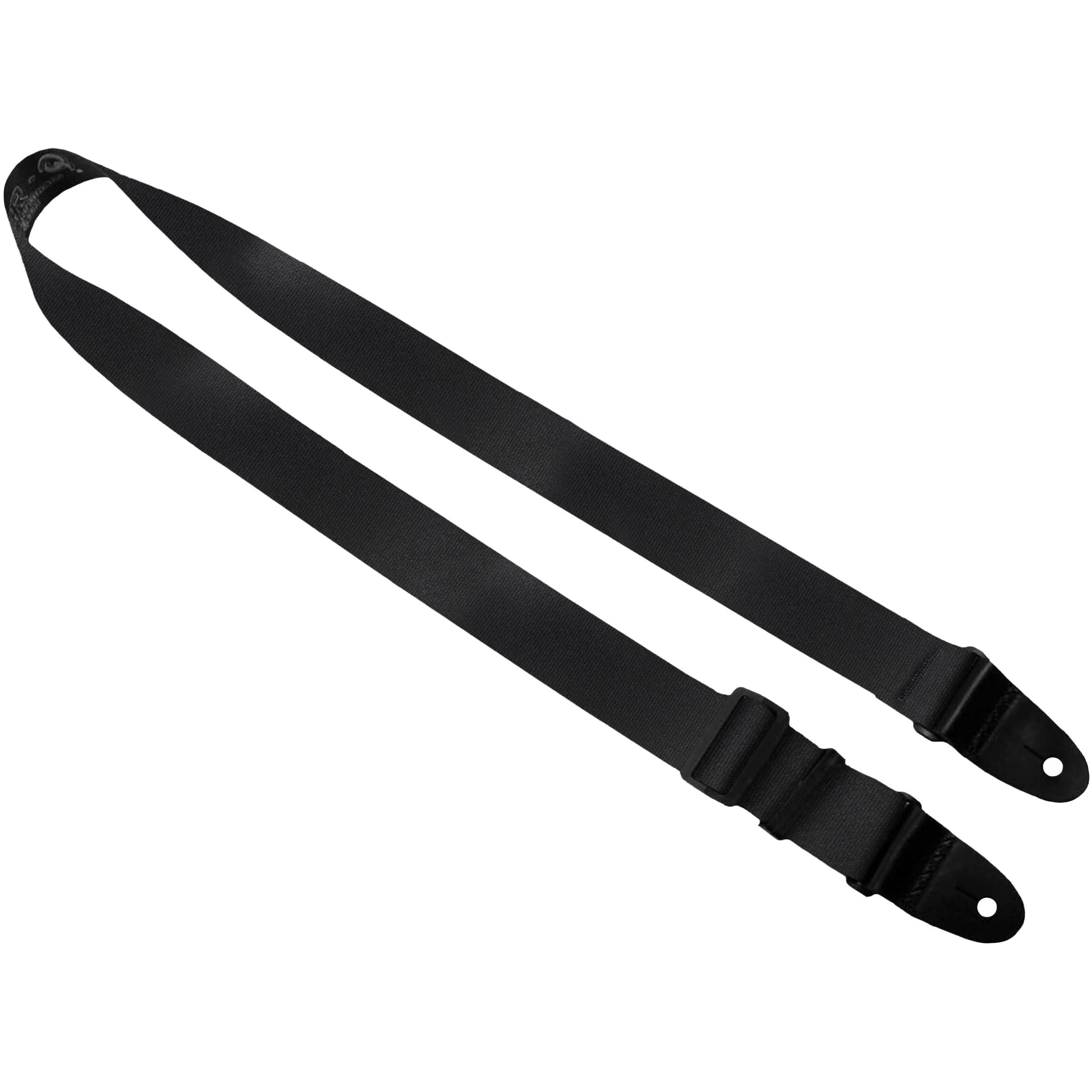 Killer Guitar Strap - Stylish Straps For Electric And Acoustic Guitars With Leather Tabs, 2 Inches X 5 Feet, Black