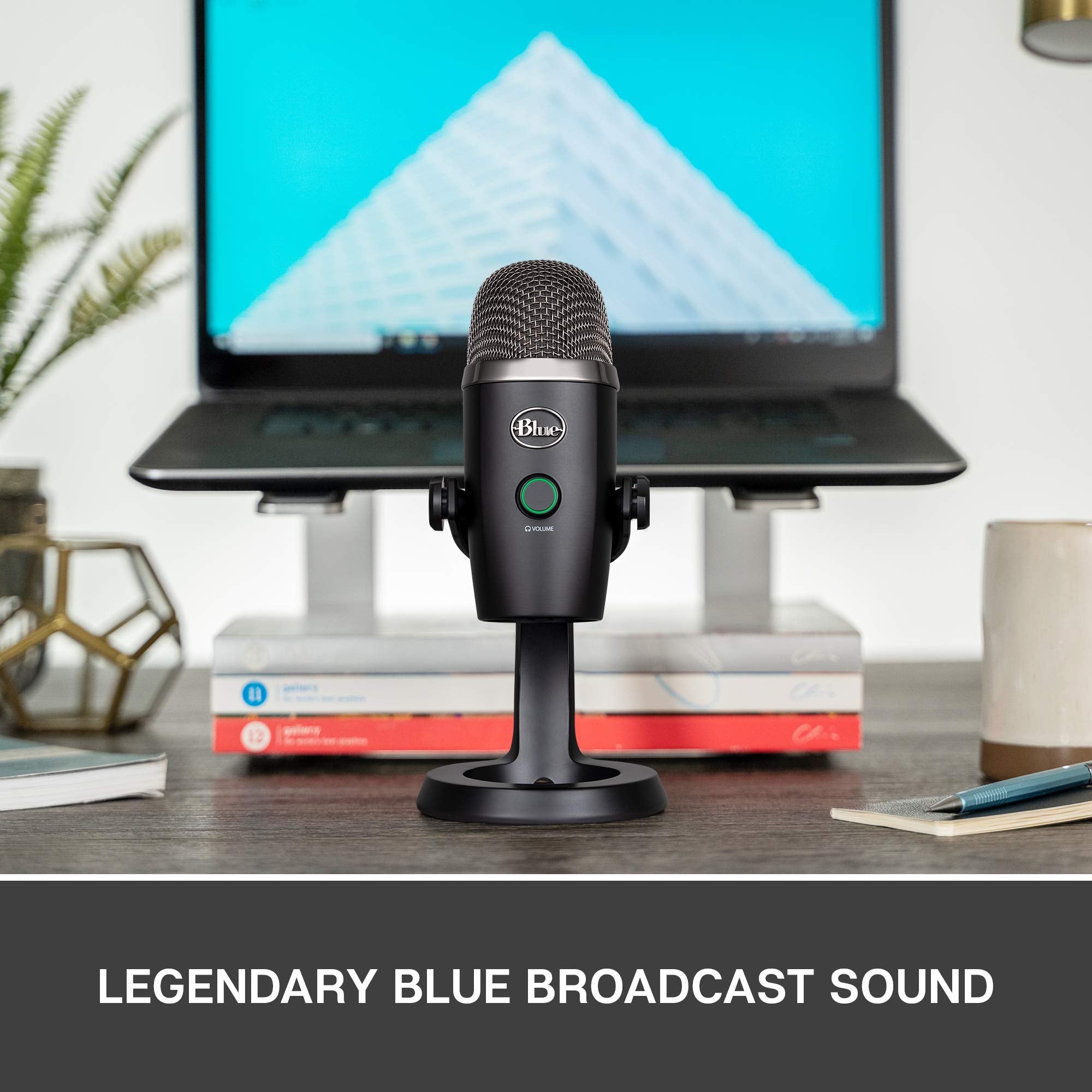 Logitech for Creators Blue Yeti Nano USB Microphone for Gaming, Streaming, Podcasting, Twitch, YouTube, Discord, Recording for P