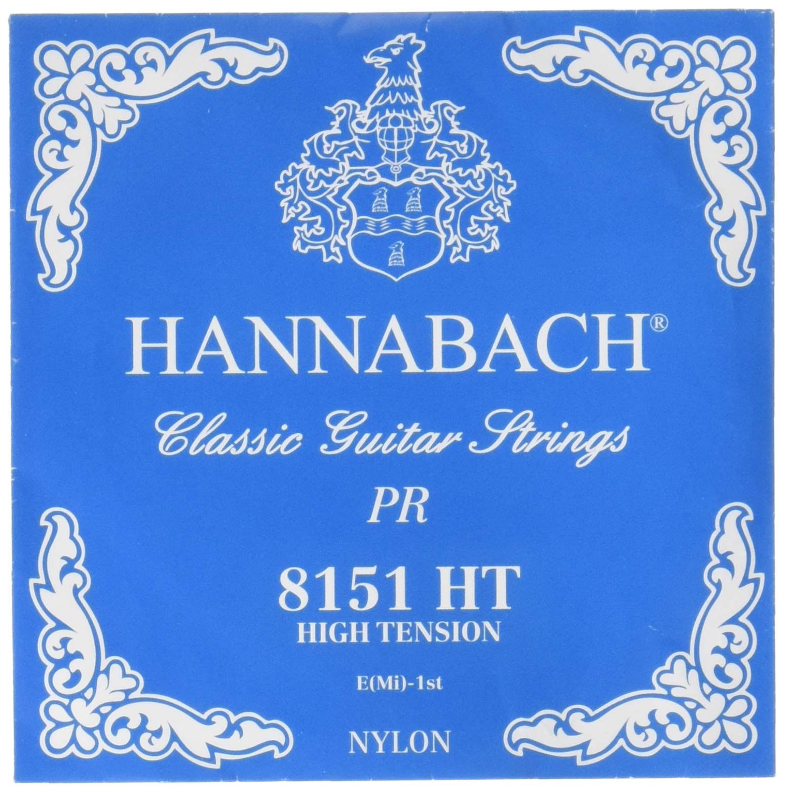 Hannabach Series 815 High Tension Silver Special Single E1 String For Classic Guitar (652531)